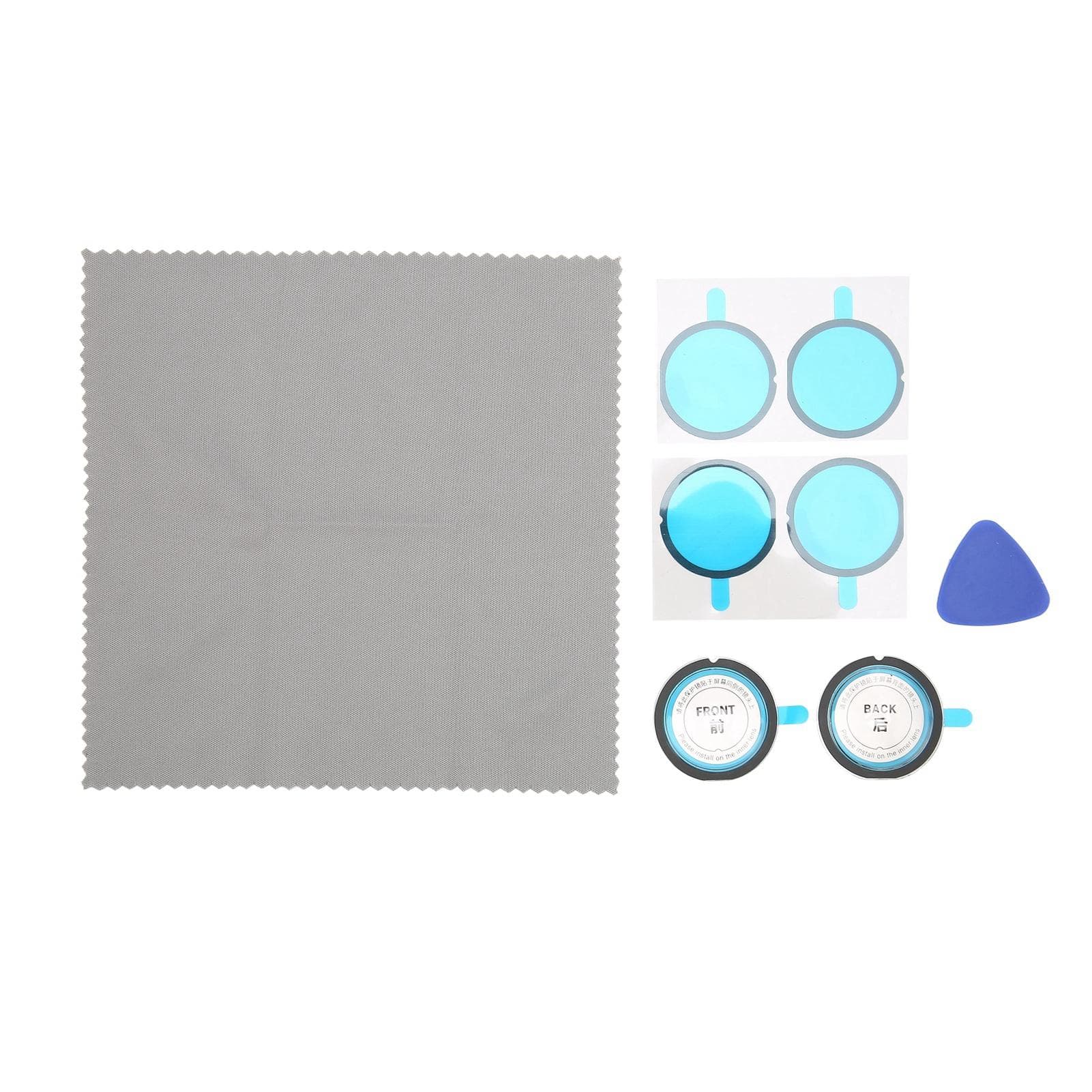 Dual Lens Guards Scratch Resistant Sticky Lens Guard Set for Insta360 X3 Panoramic Action Camera