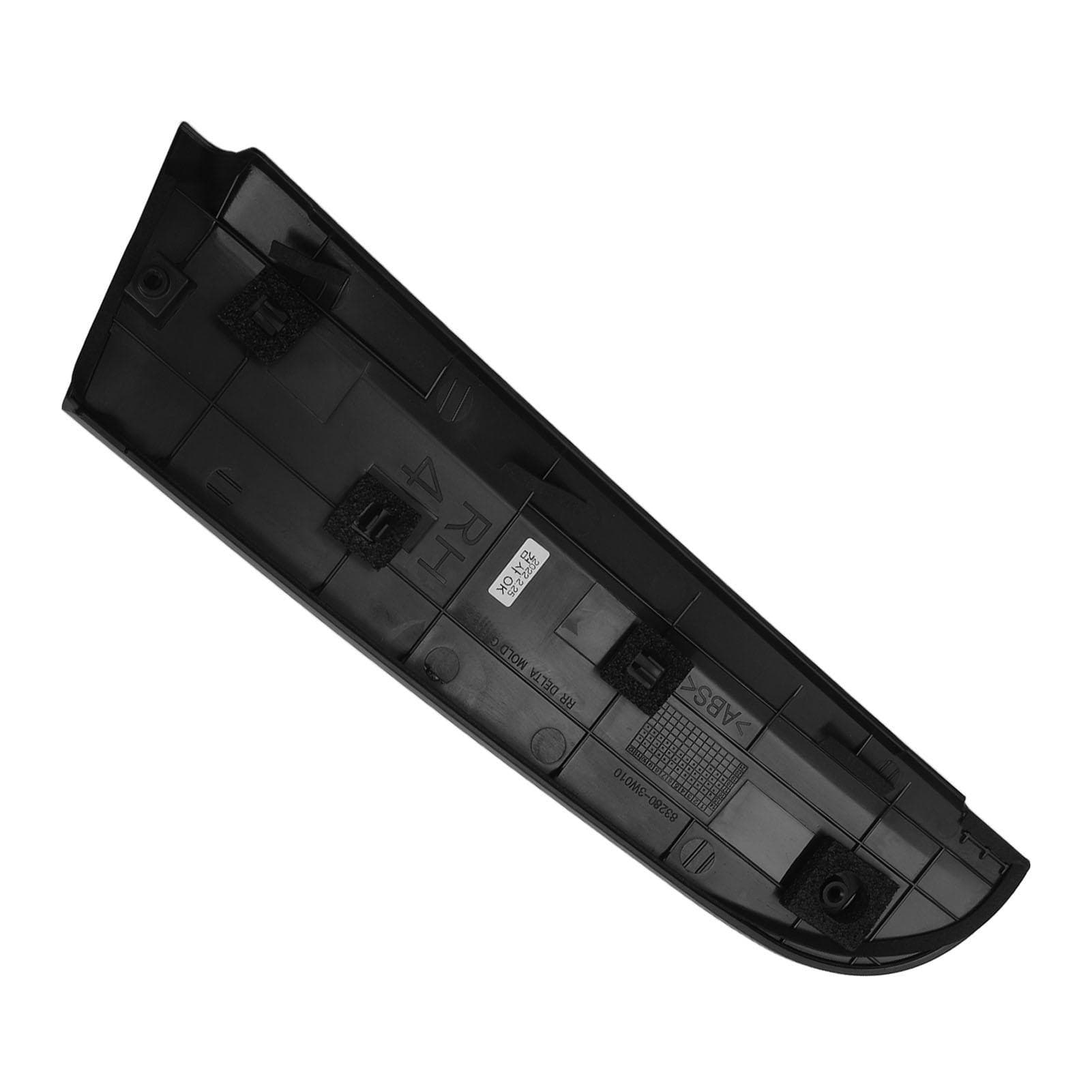 Rear Door Pillar Molding 832803W000 Smooth Surface Black Replacement For KIA Sportage 2011?2016