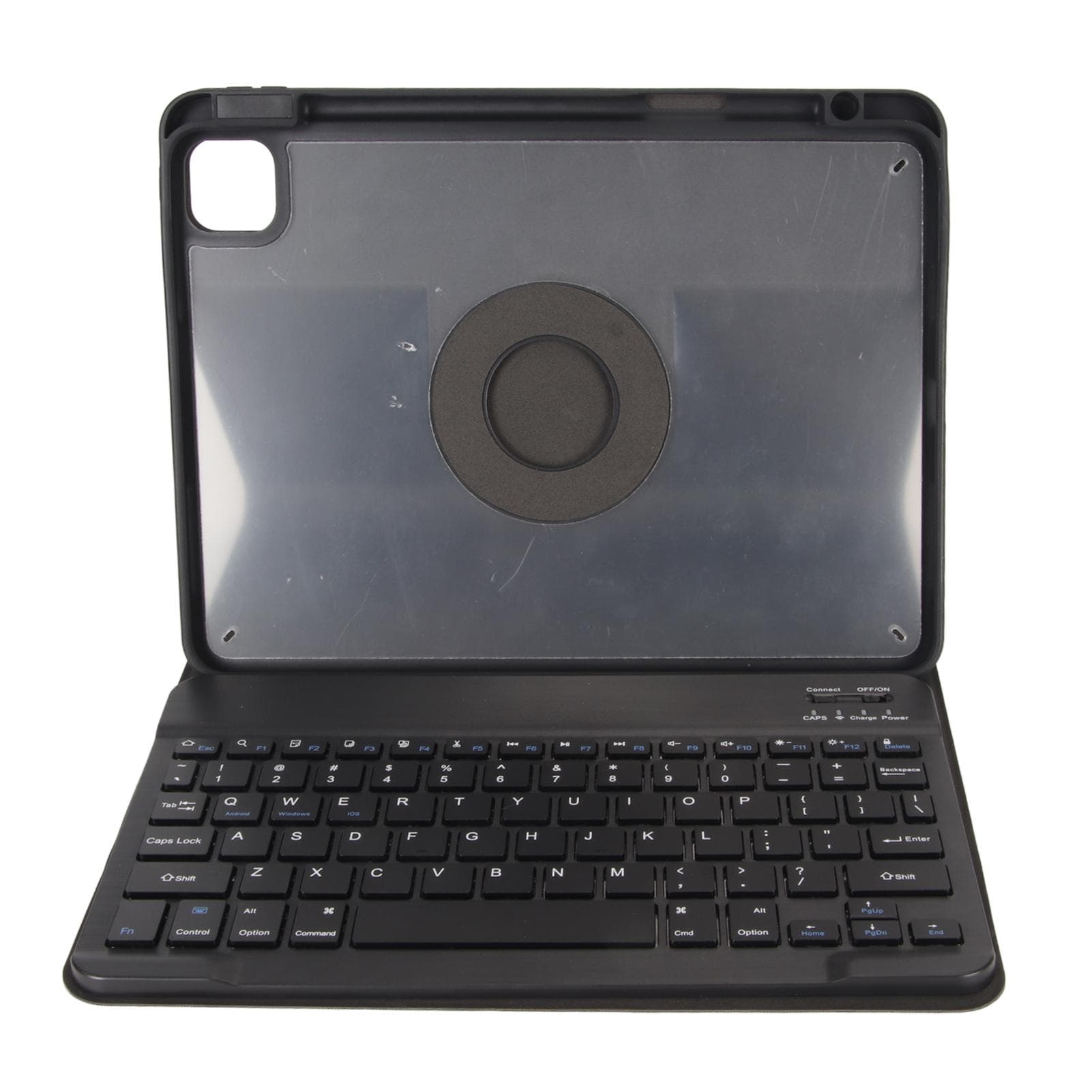 Tablet Keyboard Magnetic Protective Case BT Connection Auto Sleep Wireless Keyboard for IOS Tablet