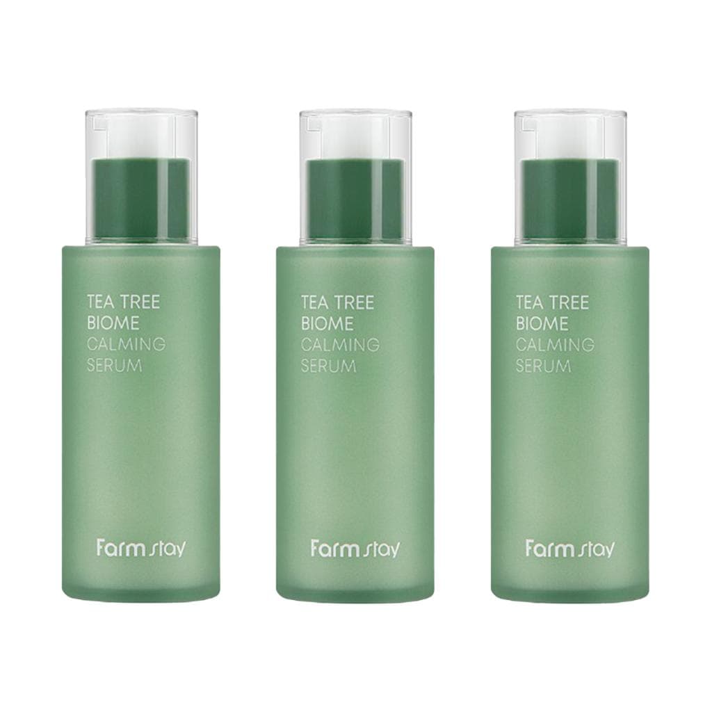 FARM STAY Tea Tree Biome Calming Serum 50ml (3 Options) #3PCS