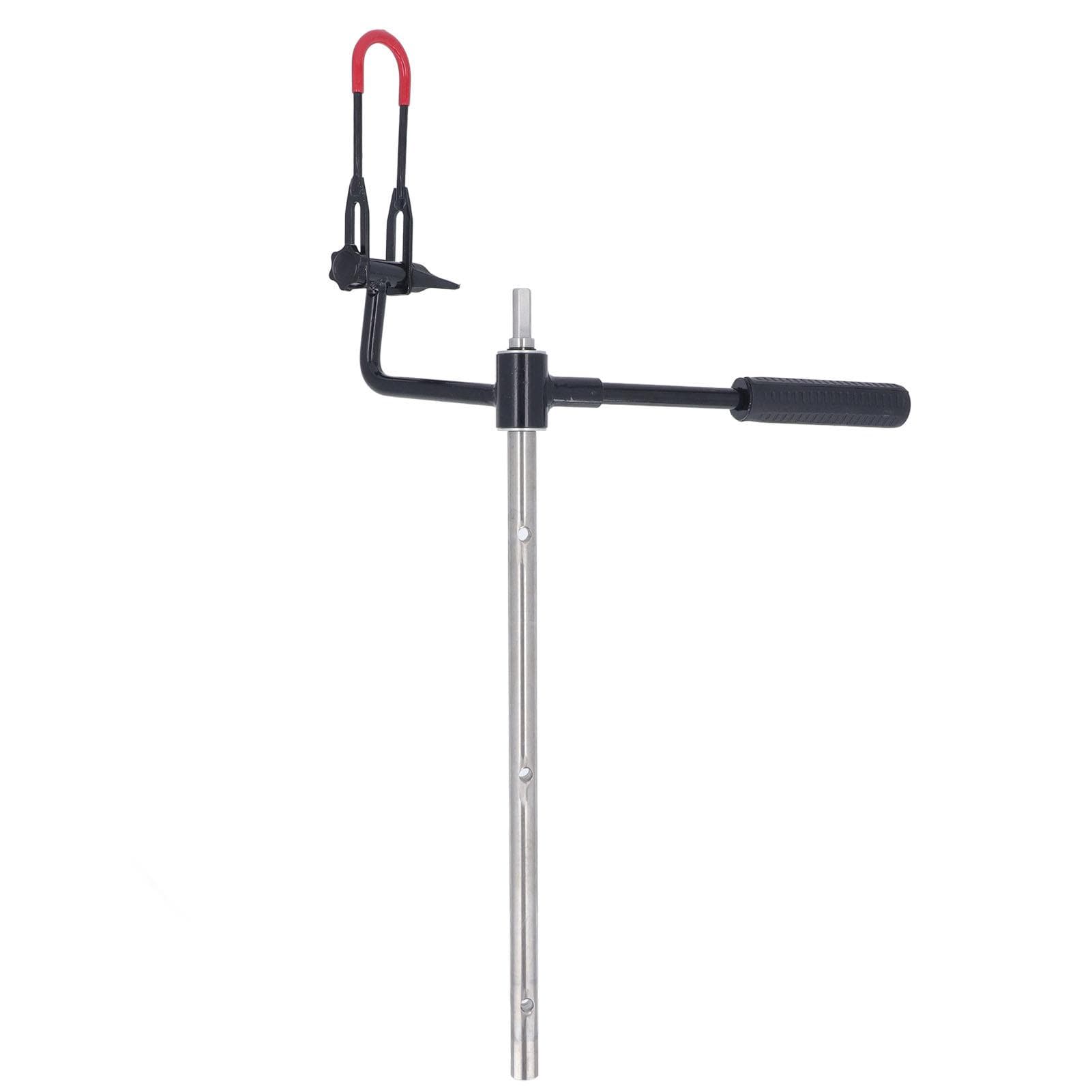 20 Inch Extension Rod Alloy Steel Ice Fishing Bit Extension Bar with Handle and Electric Drill