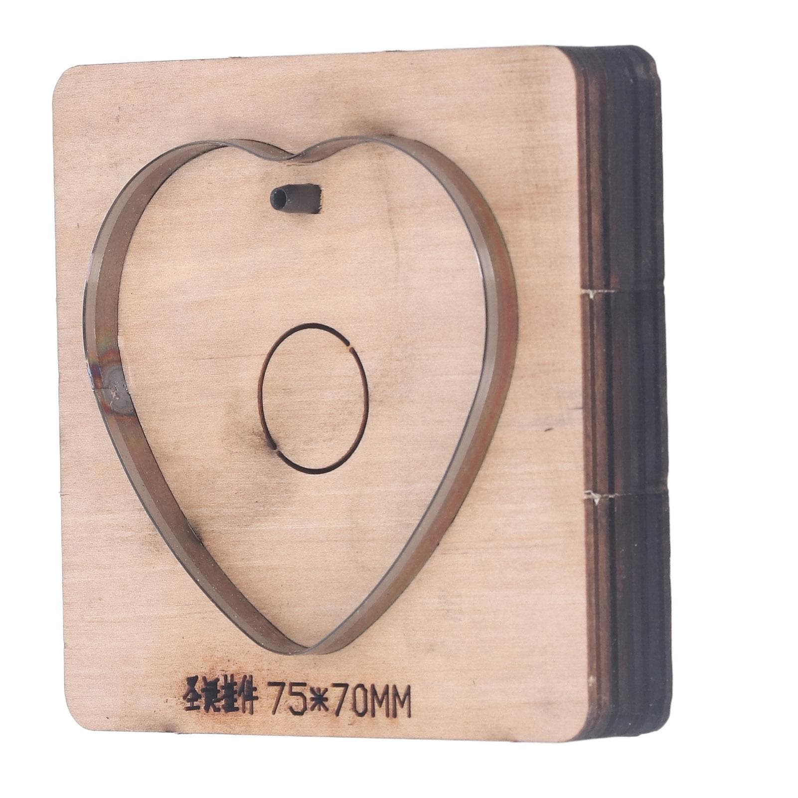 Leather Punching Die Heart Shape Alloy Steel Wood Multipurpose Cutting Mold Metal Template Mould