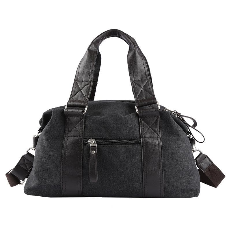 Men's Bag, Canvas Bag, British Canvas Travel Bag, Single-shoulder Crossbody Handbag, Casual Men's Bag 10 inch