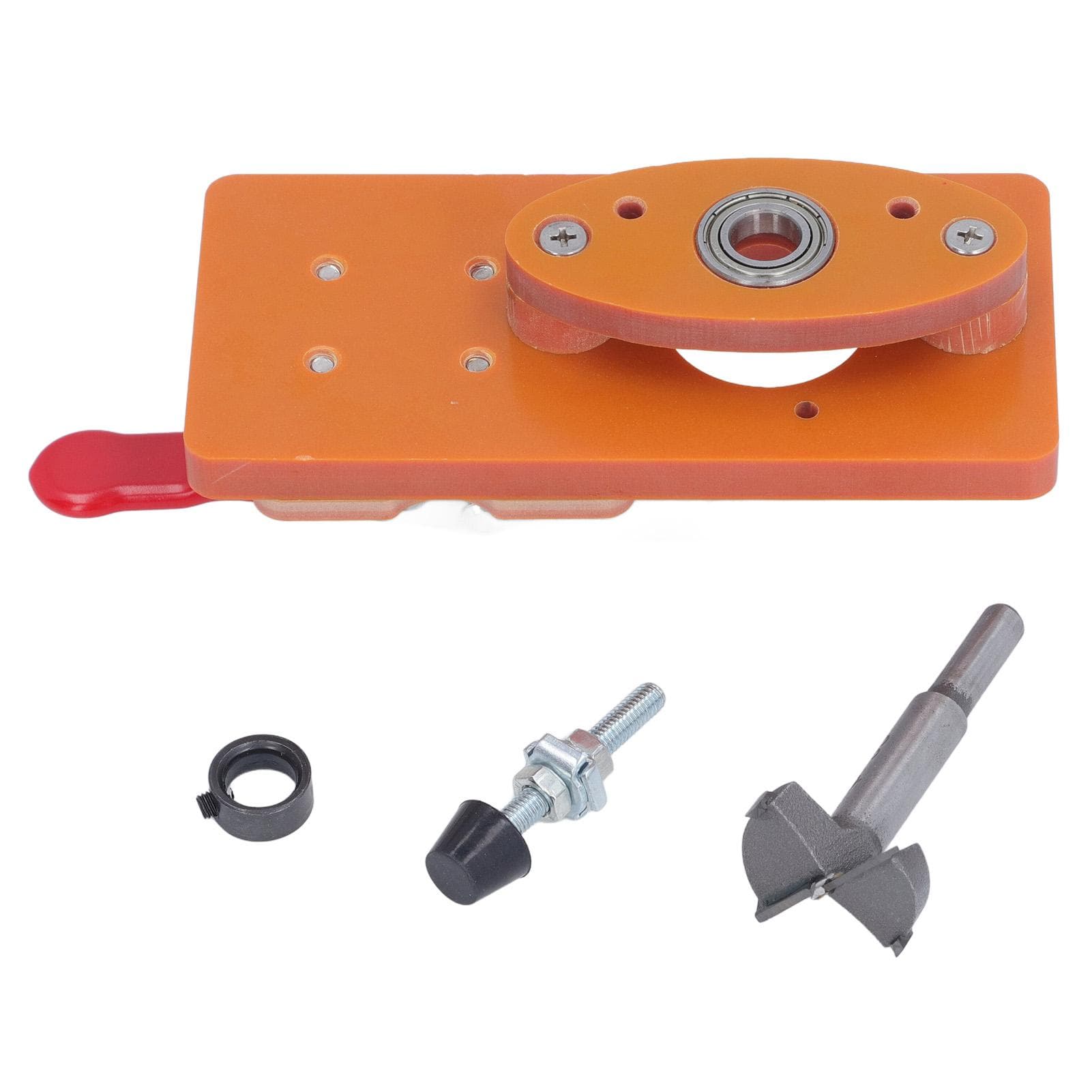 Concealed Door Hinge Jig Kit Woodworking 35mm Cabinet Accurate Locking Position Hole Opener