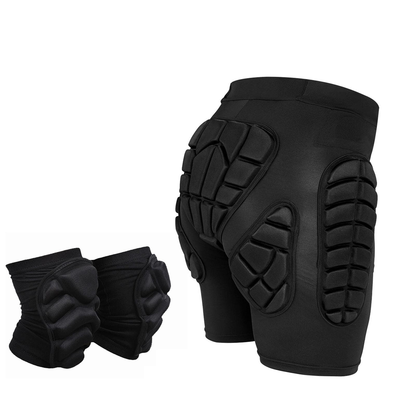 3D Padded Shorts Skateboarding Snowboarding Skiing for Women Men Ski Shorts XXL