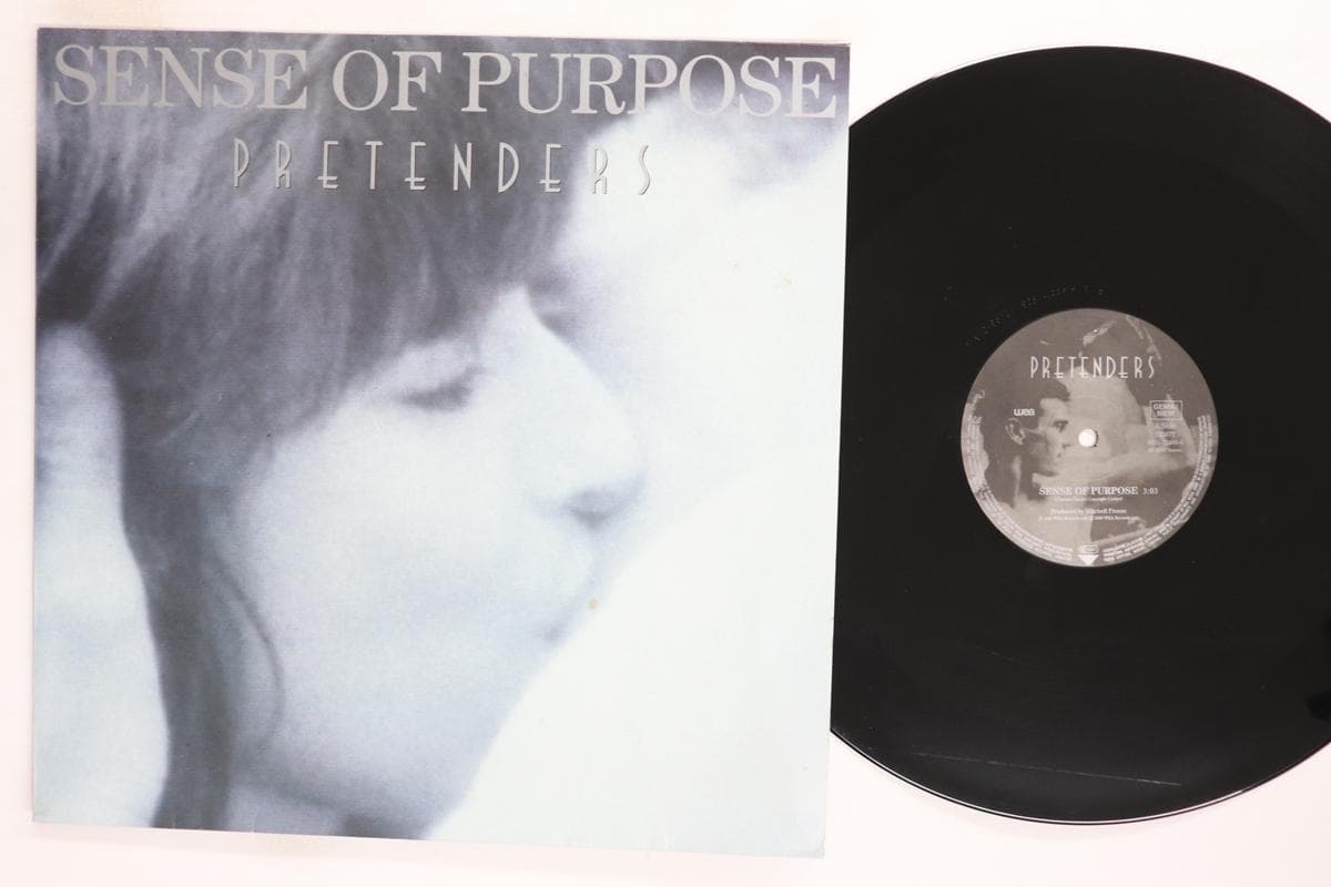12inch Record PRETENDERS Sense Of Purpose YZ507T WEA 1990 Europe Rock Used
