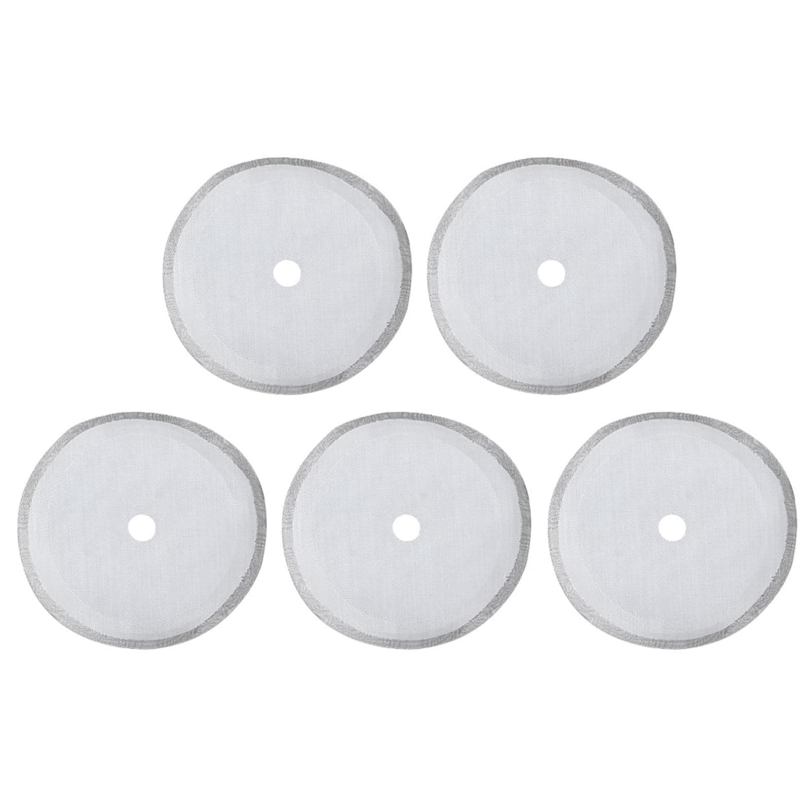 5Pcs 304 Stainless Steel Coffee Filter Portable Detachable Coffee Pot Mesh Filter AccessoryM 800ml L