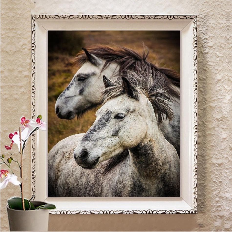 5d Diamond Painting Diamond Diy Embroidery Craft Painting Mosaic Gift Animal Diamond Wall Arts Decor Full Square 20X30CM