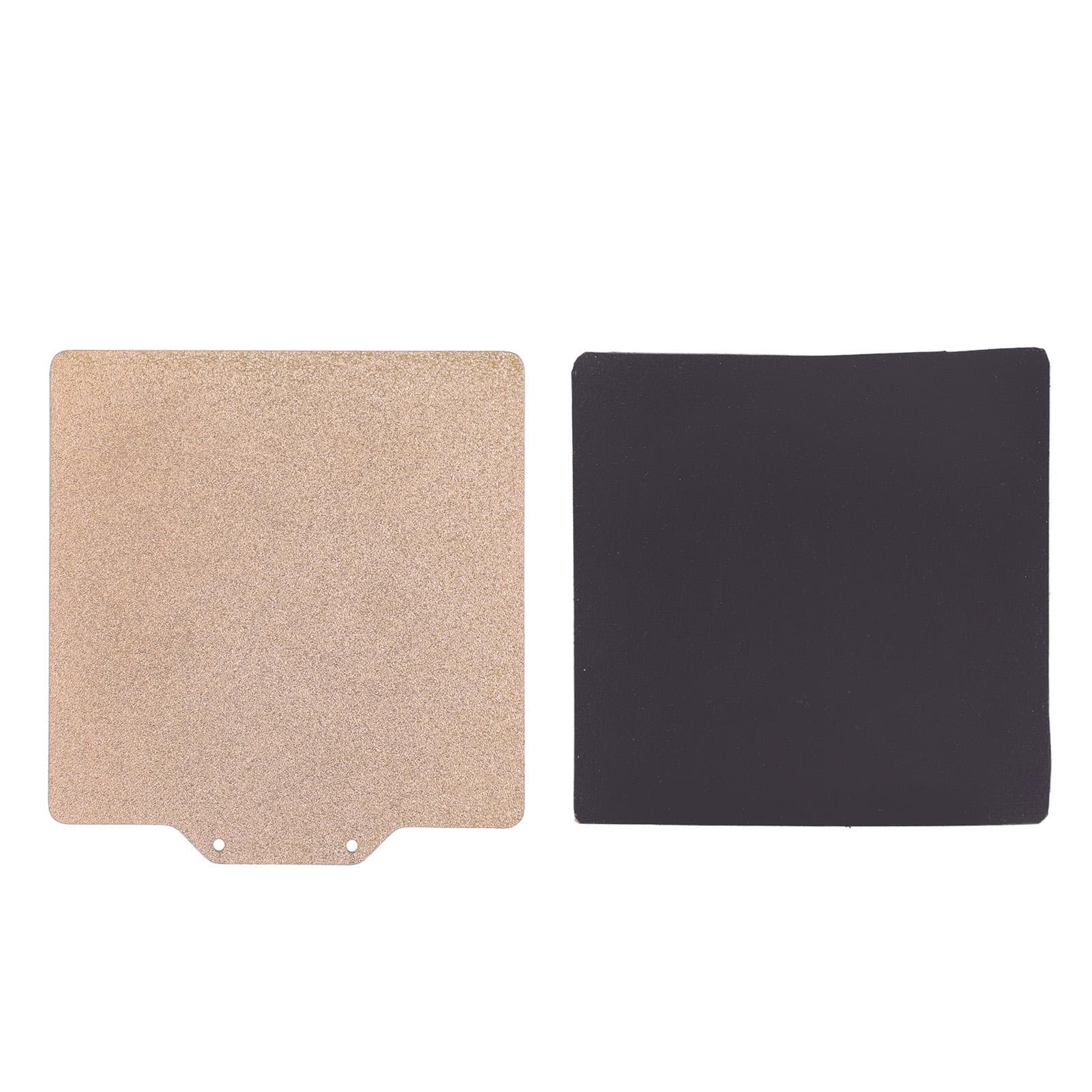 Flexible Spring Steel Plate Double Sided PEI Powder Magnetic Plate 3D Printer Build Plate 125x125MM