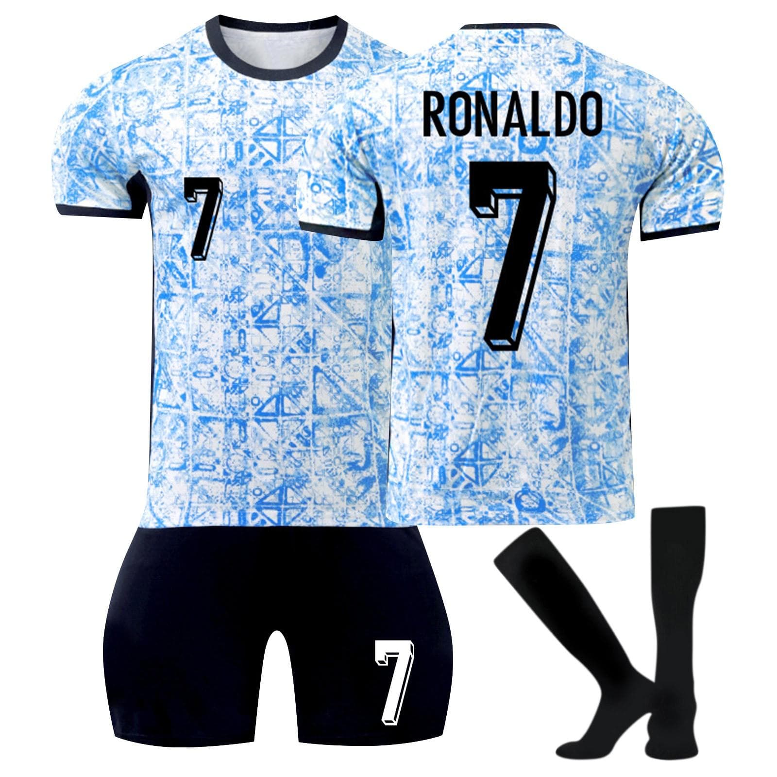 2425 Away Jerseys Sports Team Uniform Set Football Training Suit Set 26