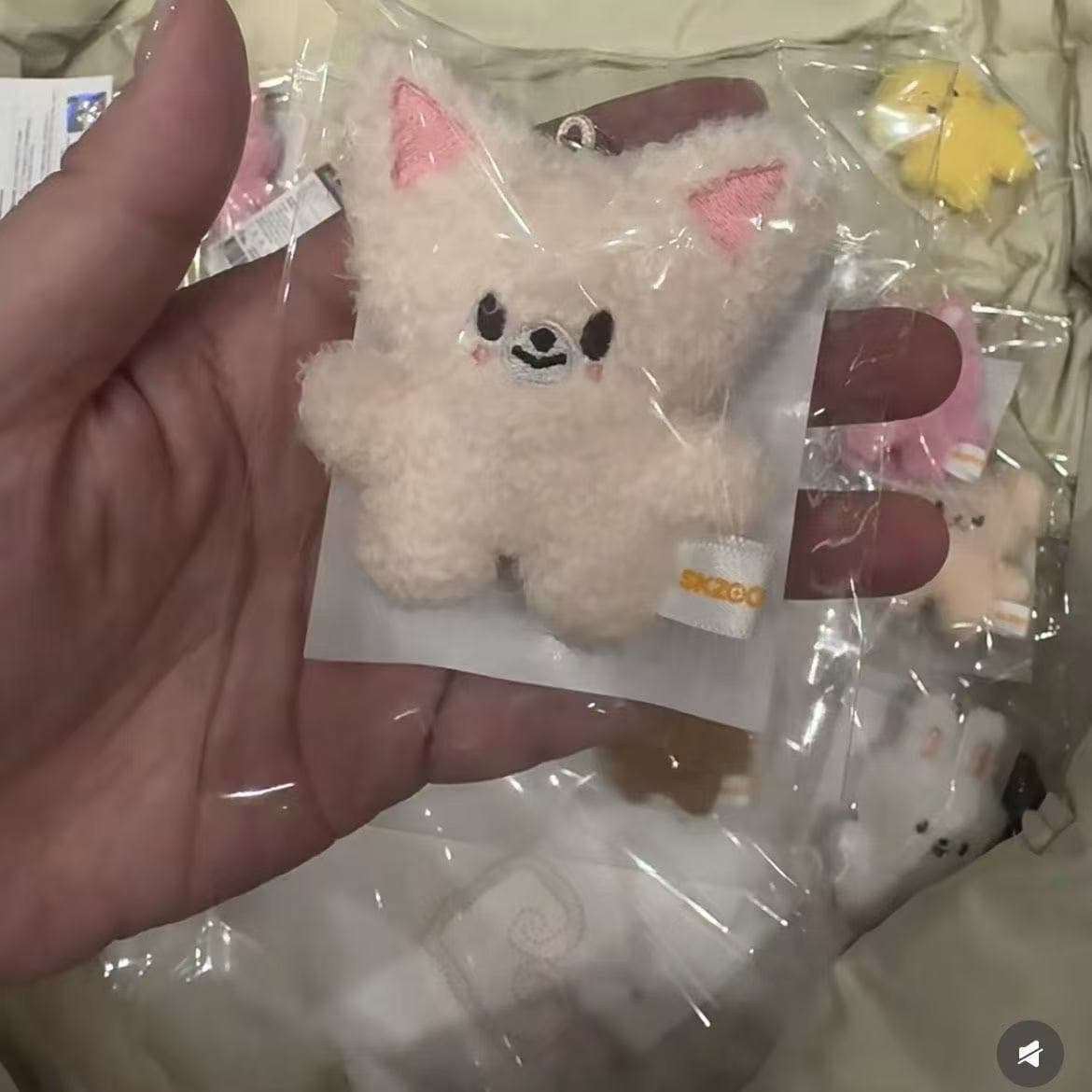 New 32 styles Stray kids 10cm high plush toy keychain decoration pendant SKZOO kawaii bag decoration soft touch cute animal doll Foxl.Ny