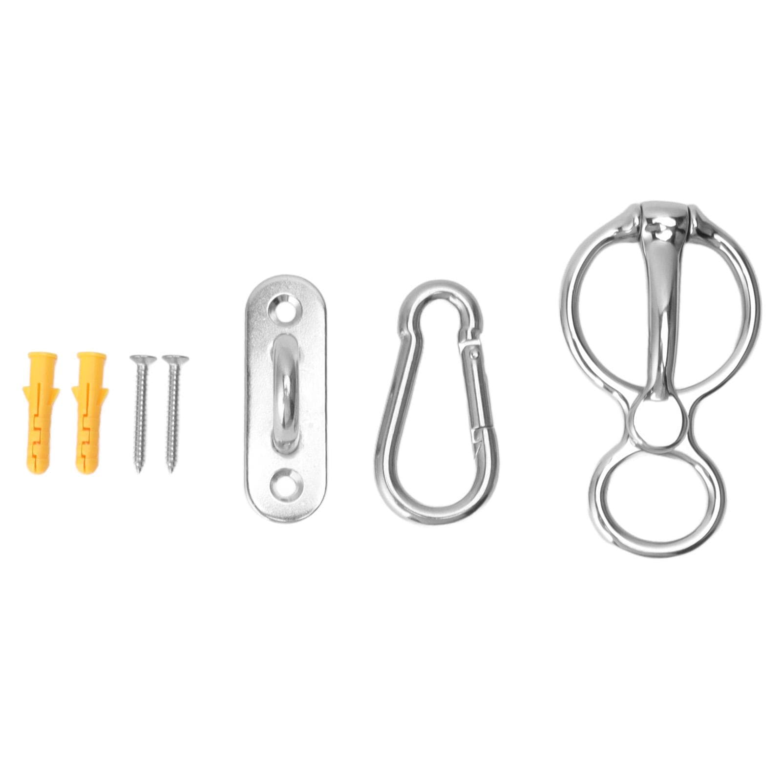 Horse Tie Ring Stainless Steel Half Round Ring Horse Training Equipment Safe Horse Accessories for