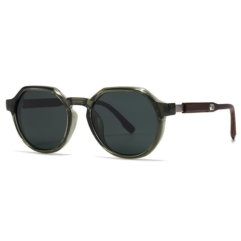 New Retro Round Sunglasses Fashion Black UV400 Classic Frame for Men Women Unisex Driving Sun Glasses