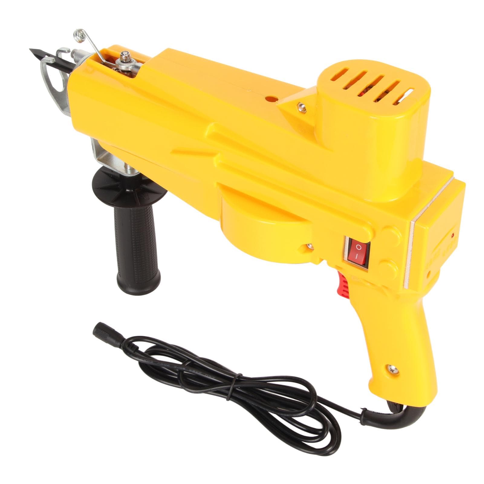2 in 1 Rug Tufting Machine Cut Pile Loop Pile 40 Stitches Per Second Tufting Machine with UK Plug