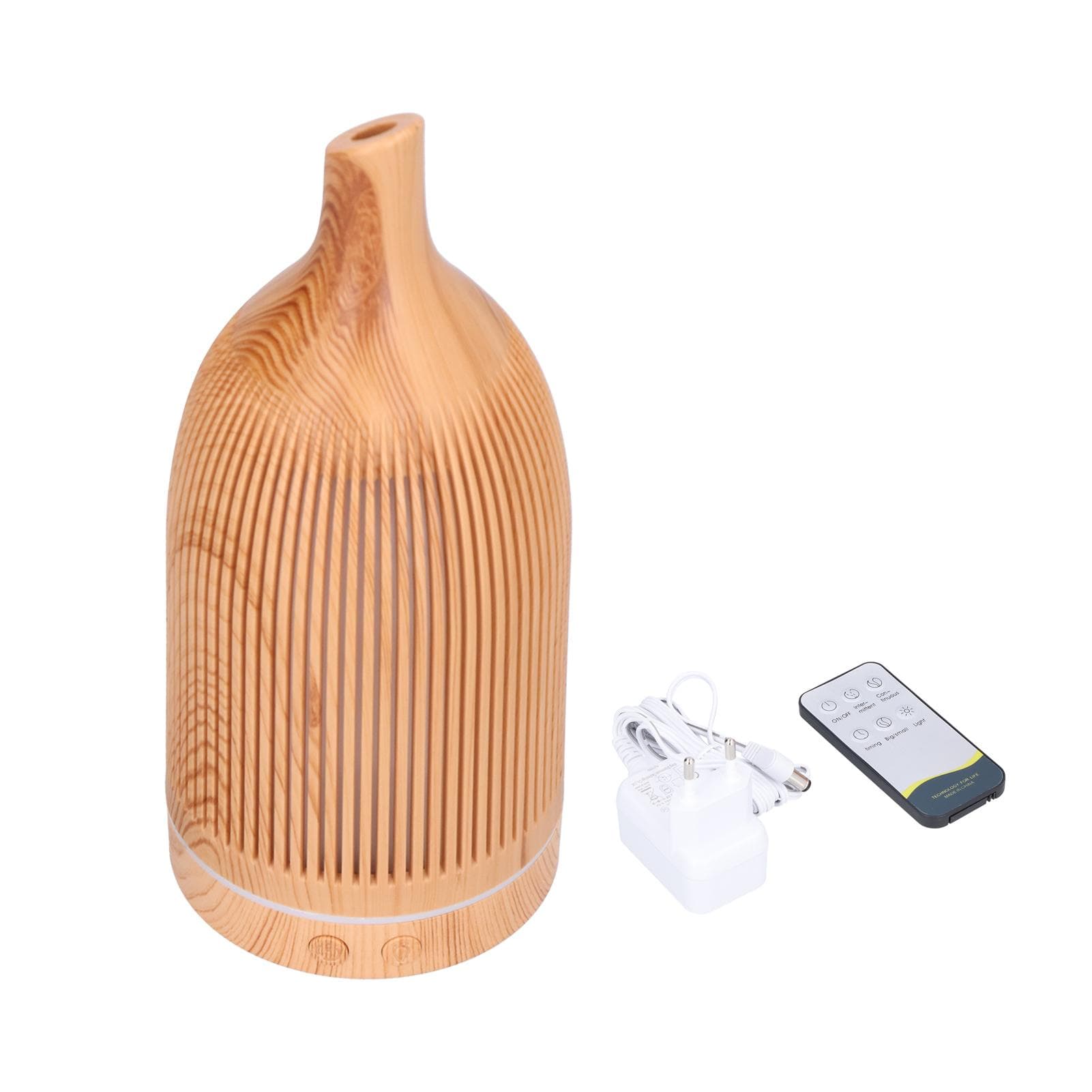 Essential Oil Diffuser 200ml Colorful LED Light Automatic Power Off Without Water Remote Control