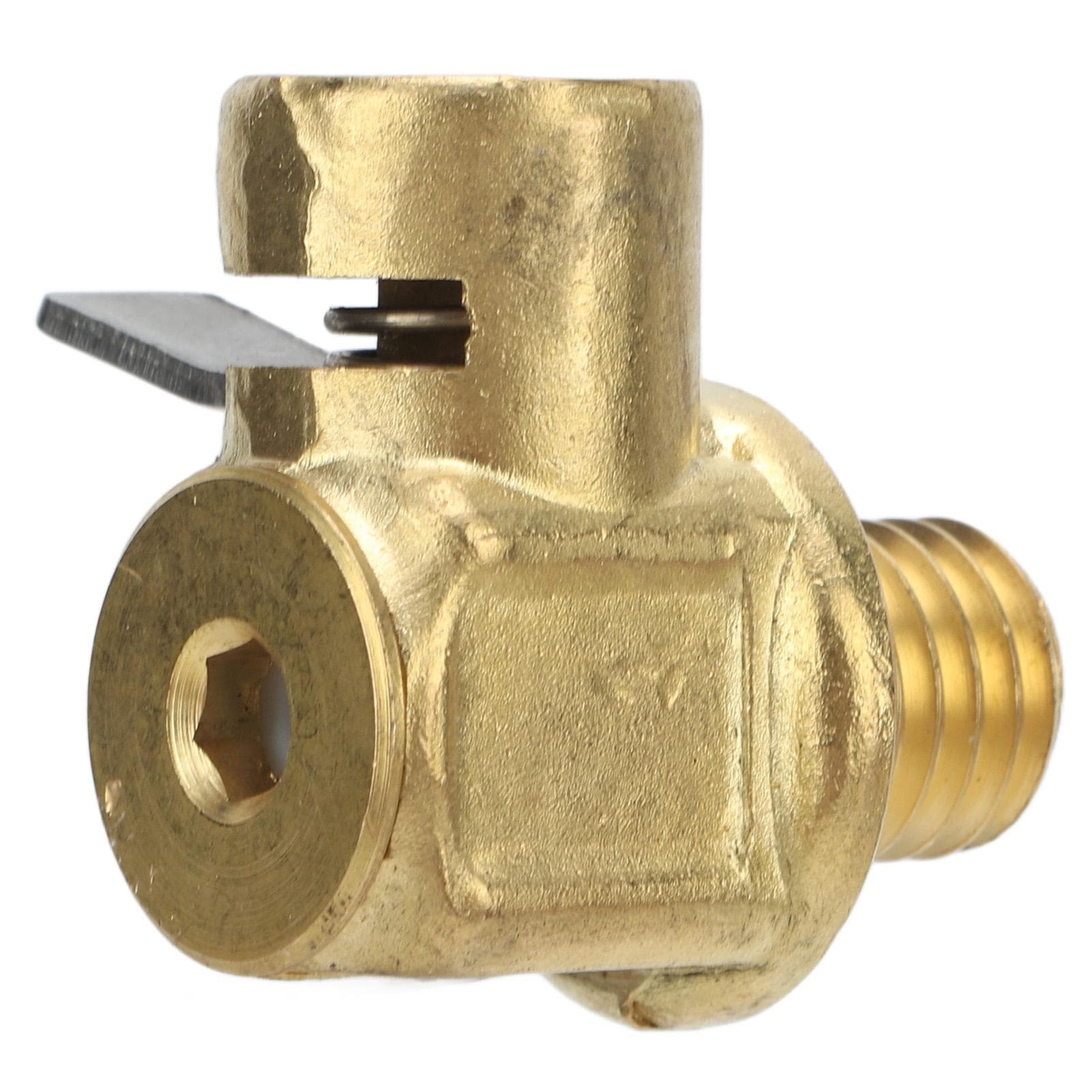 Engine Oil Drain Valve M12?1.75 Connector Quick Brass Stainless Steel with Lever Clip for Cars