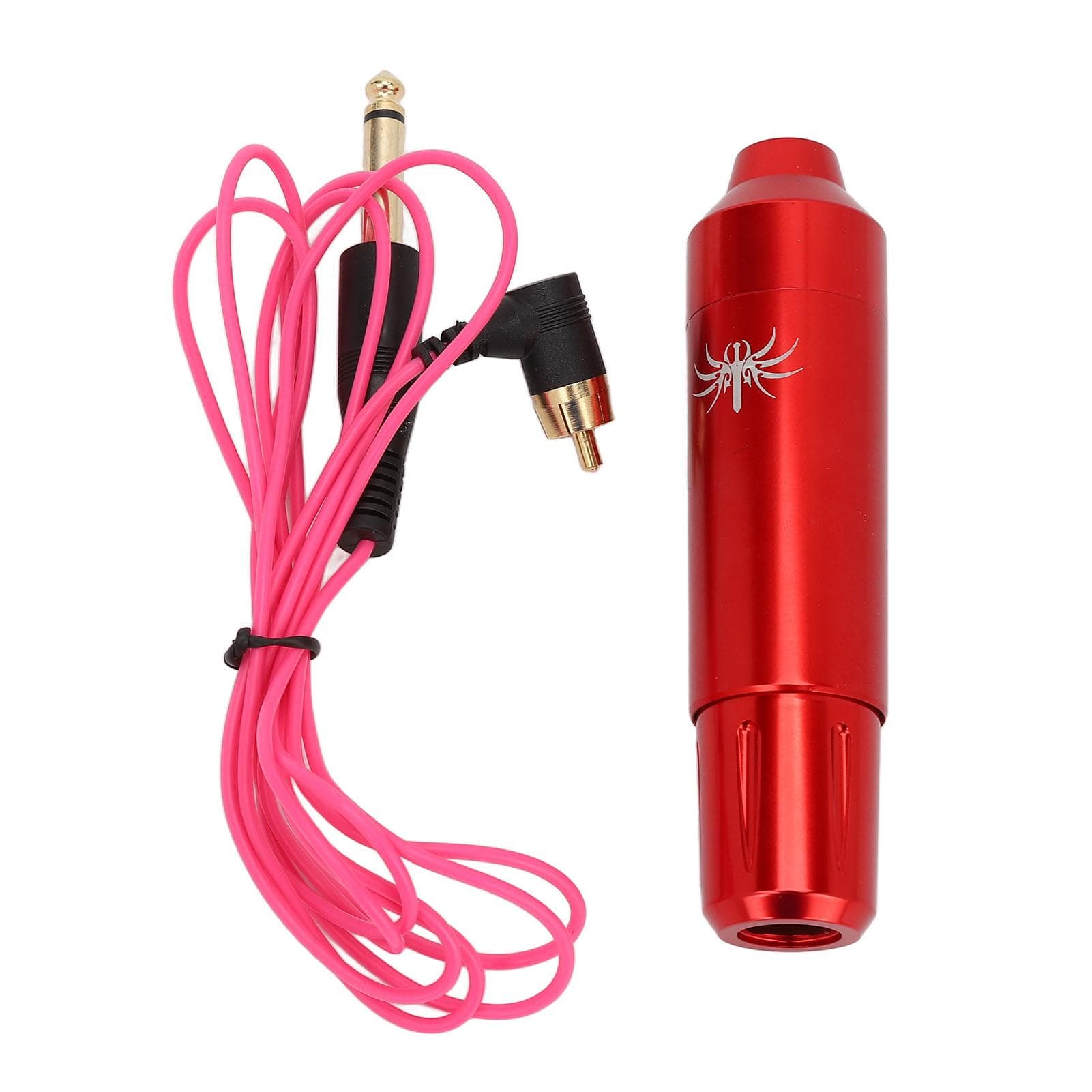 RCA Rotary Tattoo Pen Professional Salon Aluminum Alloy Ergonomic Liner Shader Motor Tattoo Machine red