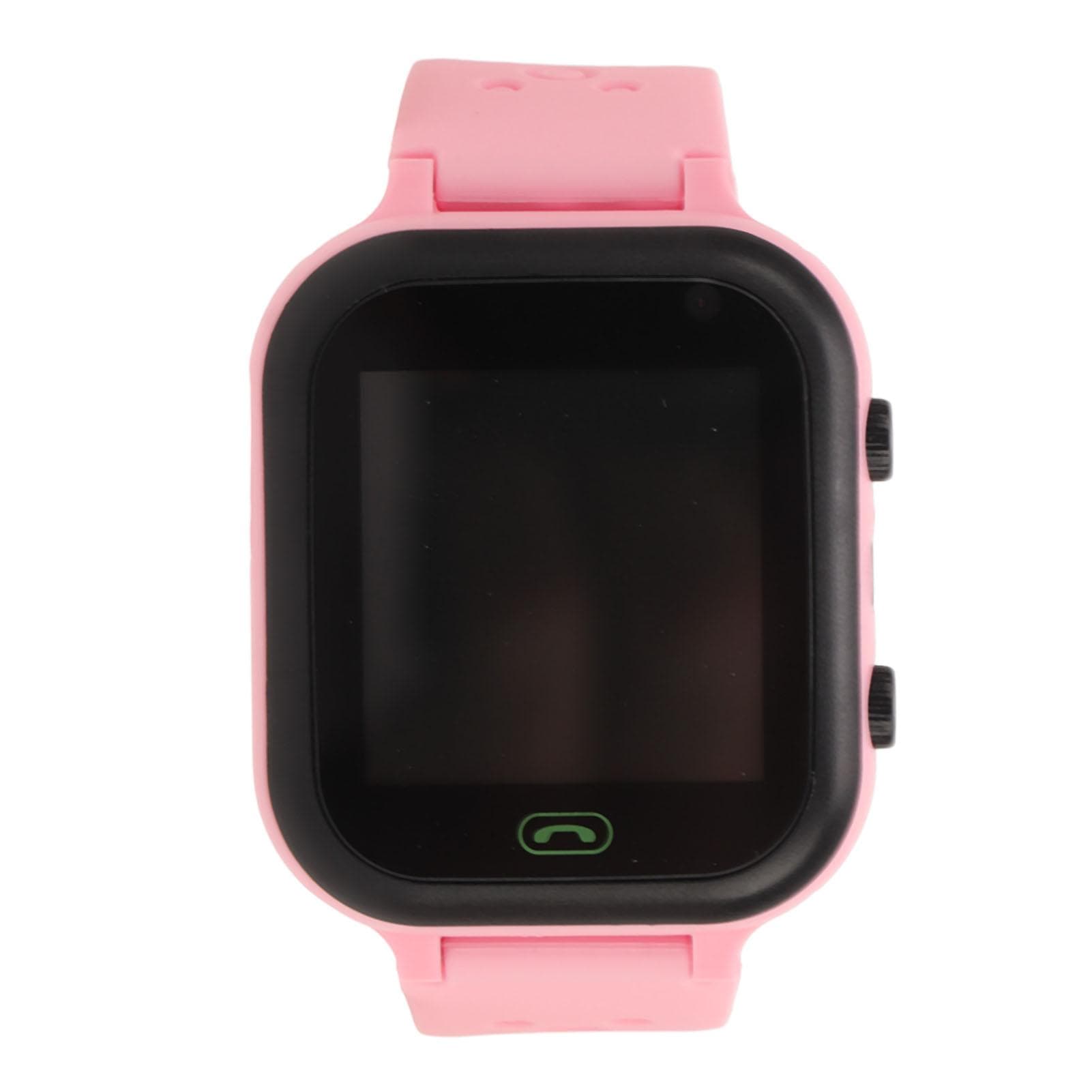 Children Intelligent Voice Watch IP67 Waterproof Tracker Touch Screen Kids Smart Alarm Watch Pink pink