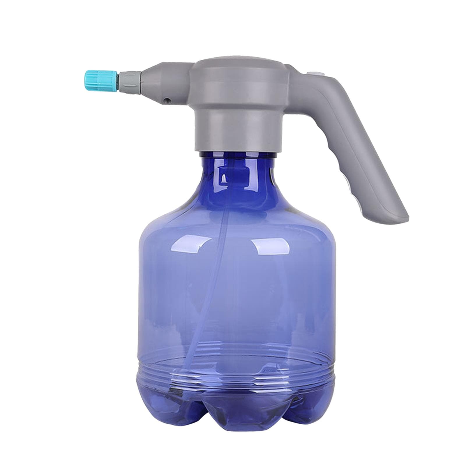 3L Electric Garden Sprayer Electric Plant Mister Spray Bottle for House Flower Indoor Handheld Type 1 blue