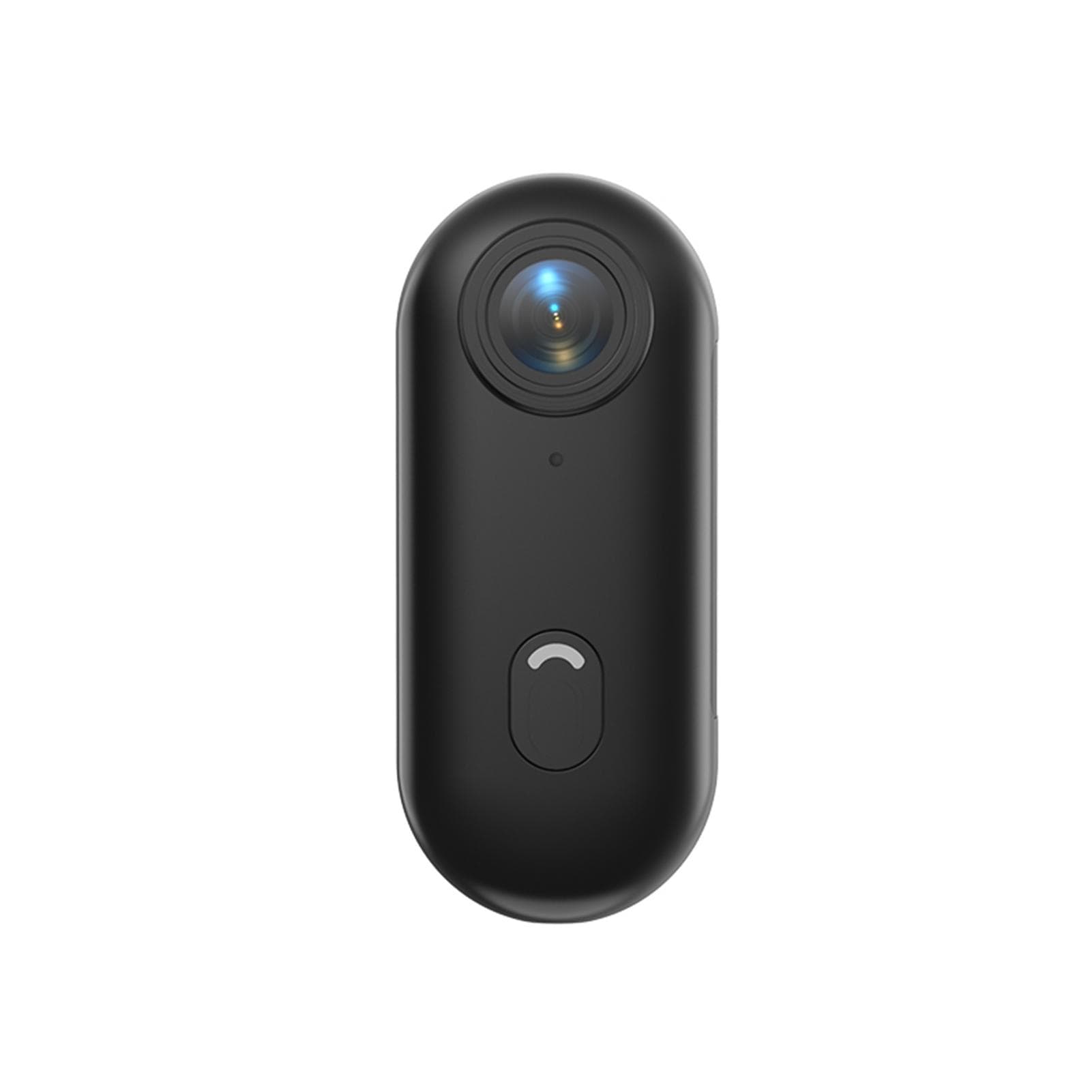 4K 30fps Tiny Action Camera WiFi Sports Camera 120 degrees Wide Angle Lens Built-in Battery with Magnetic black