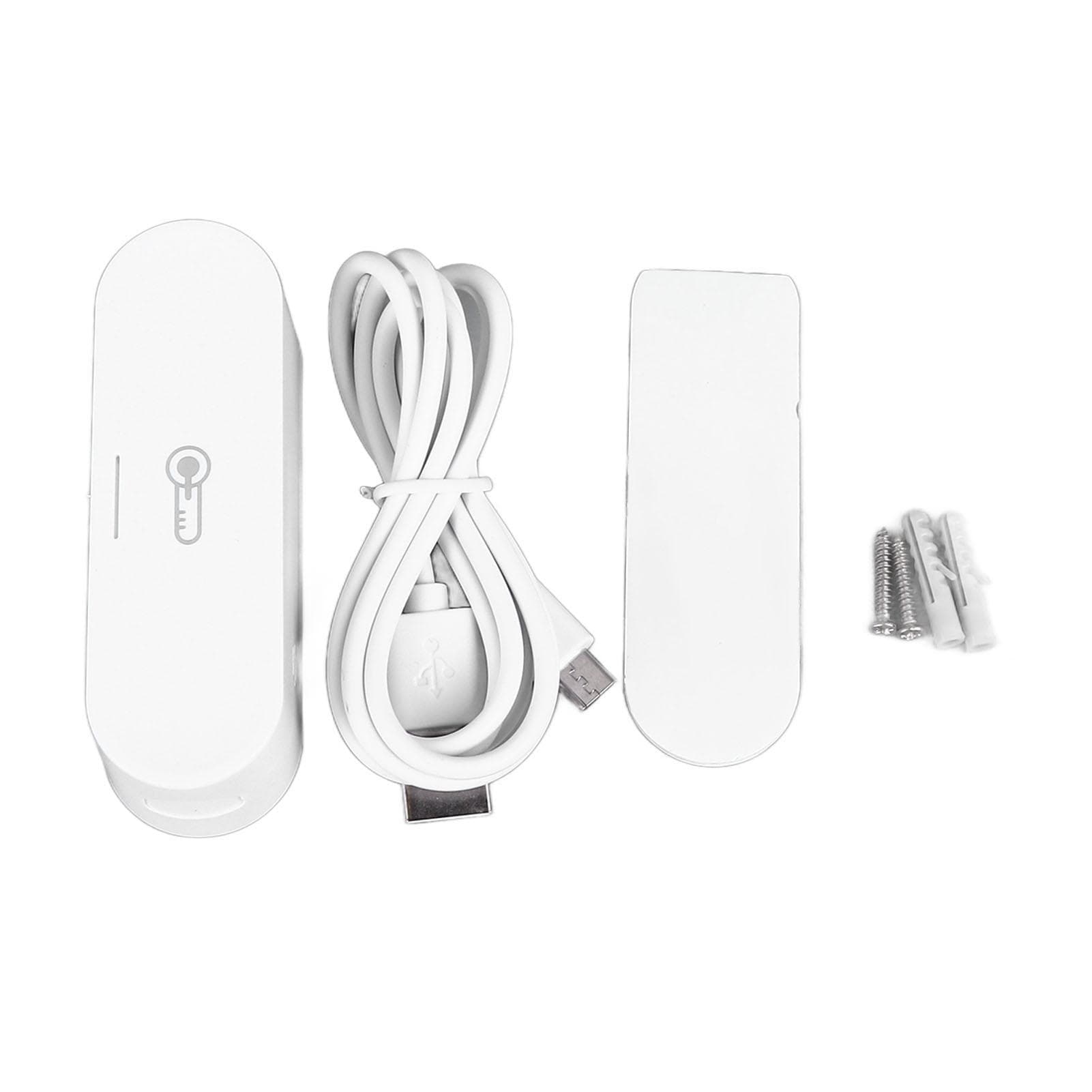 for ZigBee Temperature Humidity Sensor Real Time Monitoring USB Power Supply for TUYA Smart