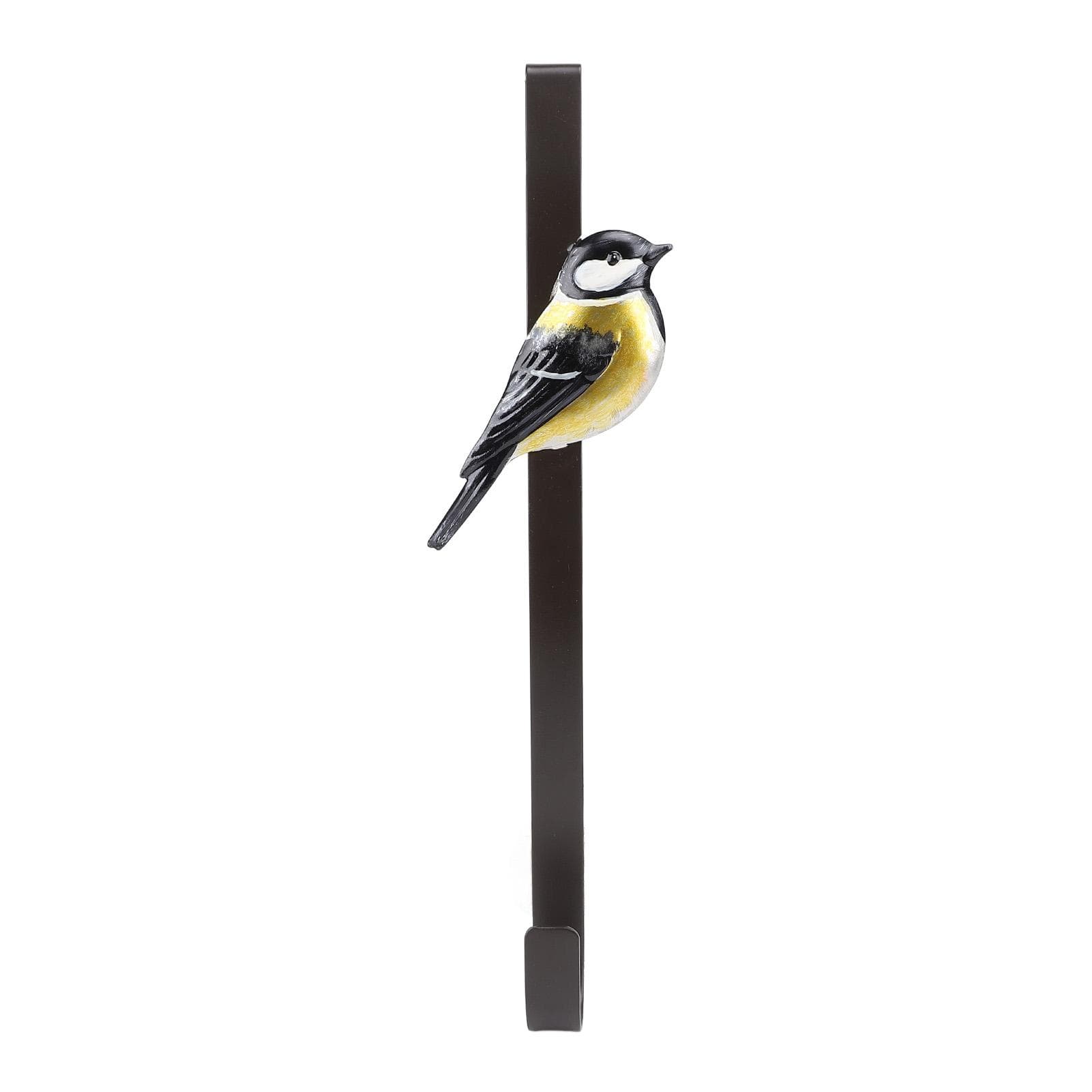 Front Door Hanger Hook for Wreath Metal Wrought Iron Bird Shape Vintage Farmhouse Supplies