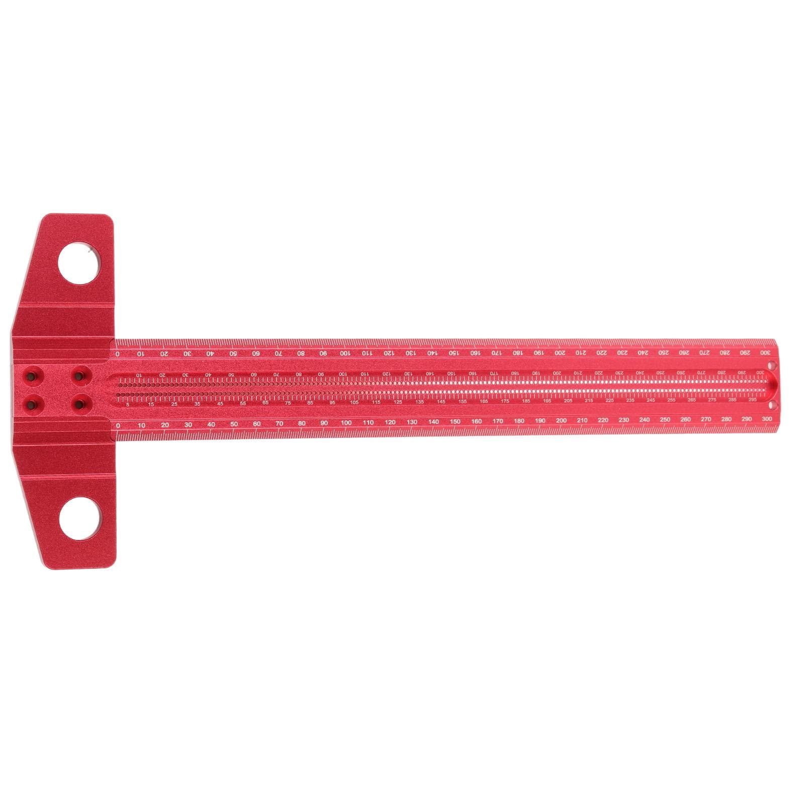 T Square Ruler Aluminum Alloy Removable Woodworking Scriber Art Framing Drafting Tools400mm