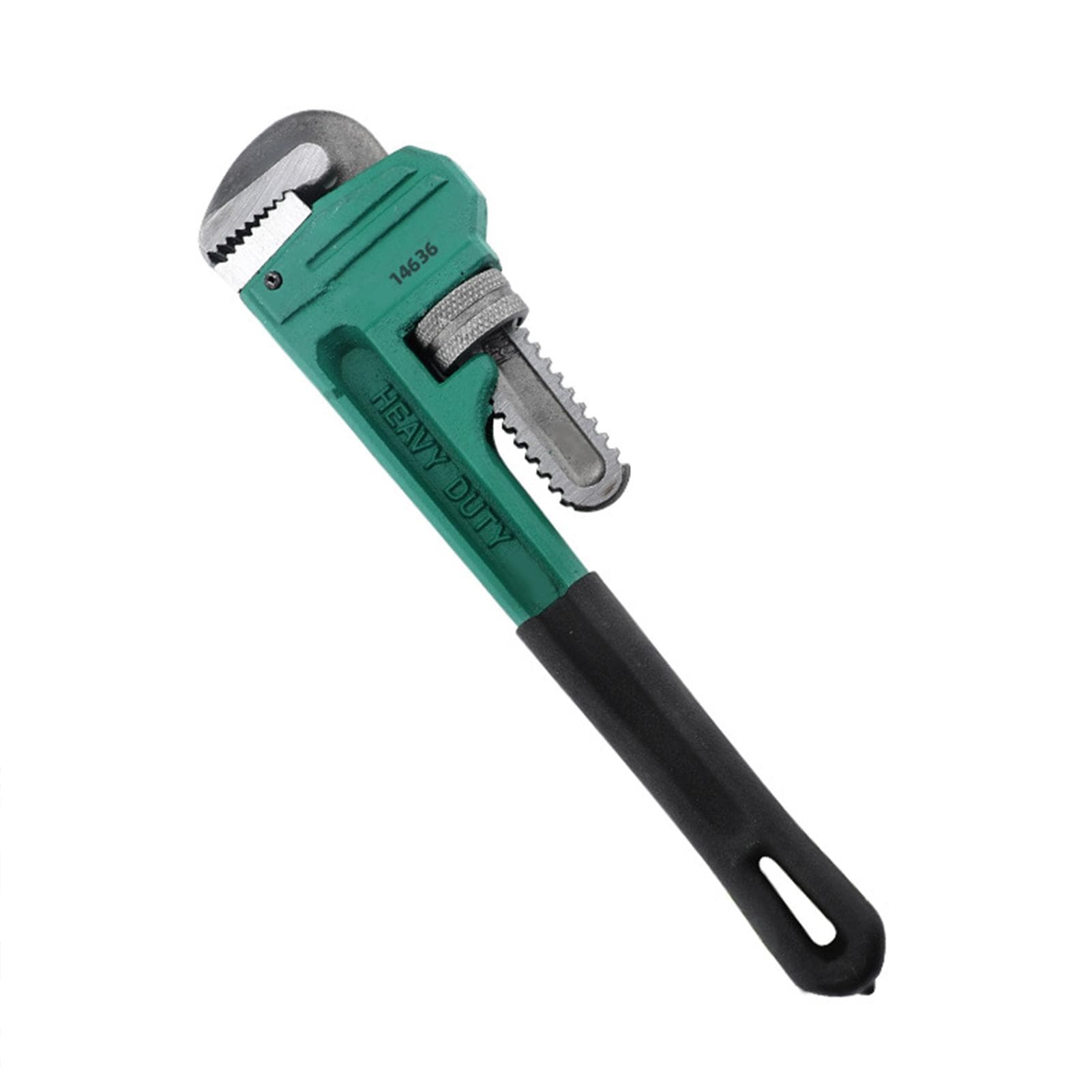 Heavy Duty Pipe Wrench Carbon Steel Adjustable Plumbing Wrench Plumber Tools for Home 8in