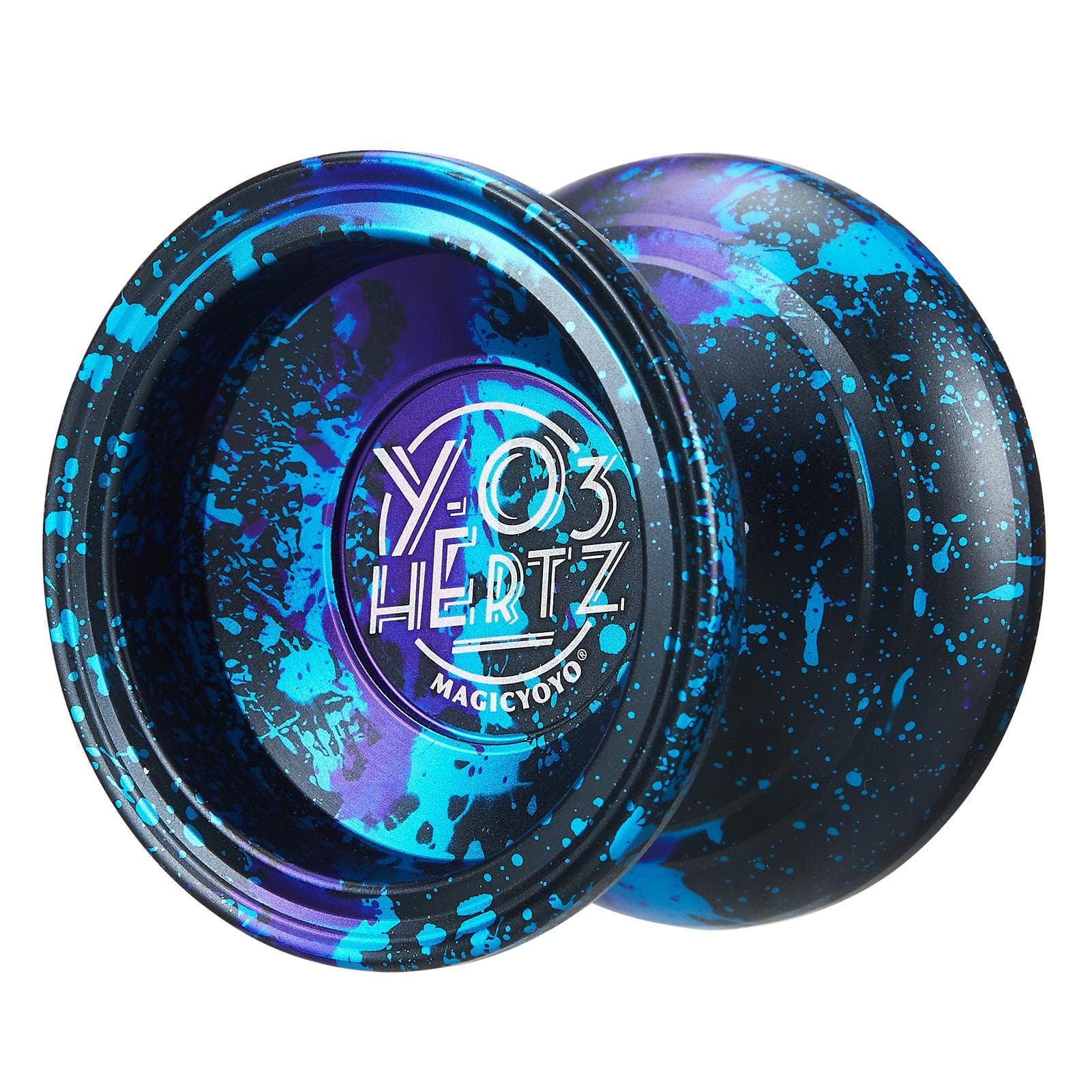 MAGICYOYO Y03 Professional Yoyo Alloy 8 Ball U Bearing Lightweighted Yoyo for Amateurs Beginners purple