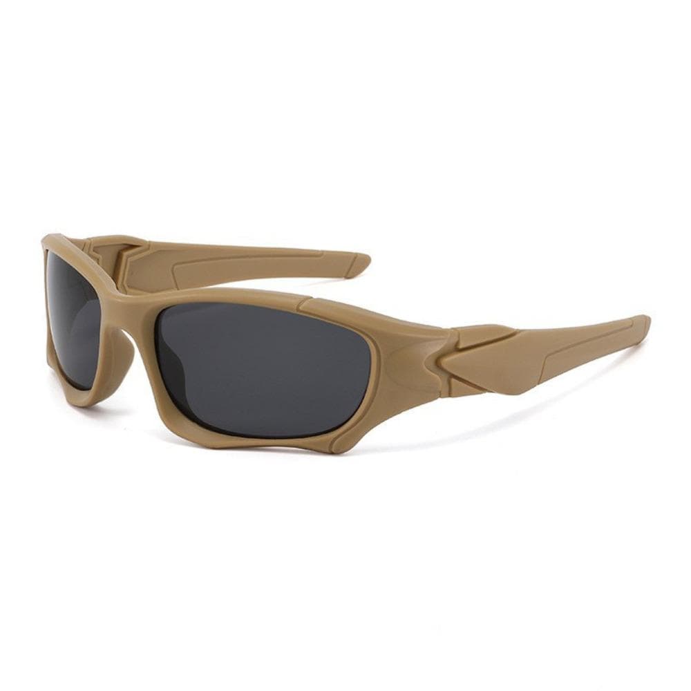 UV400 Protection Sunglasses Vintage Style Windproof Cycling Glasses Luxury Sports Outdoor Sunglasses for Men Women