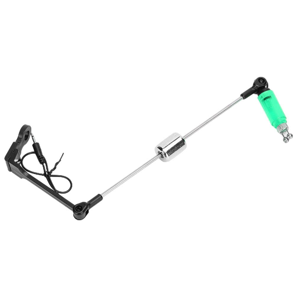 Fishing Bite Alarm Signal Device Hanger Swing Bite Indicators European Alarms Accessory with green