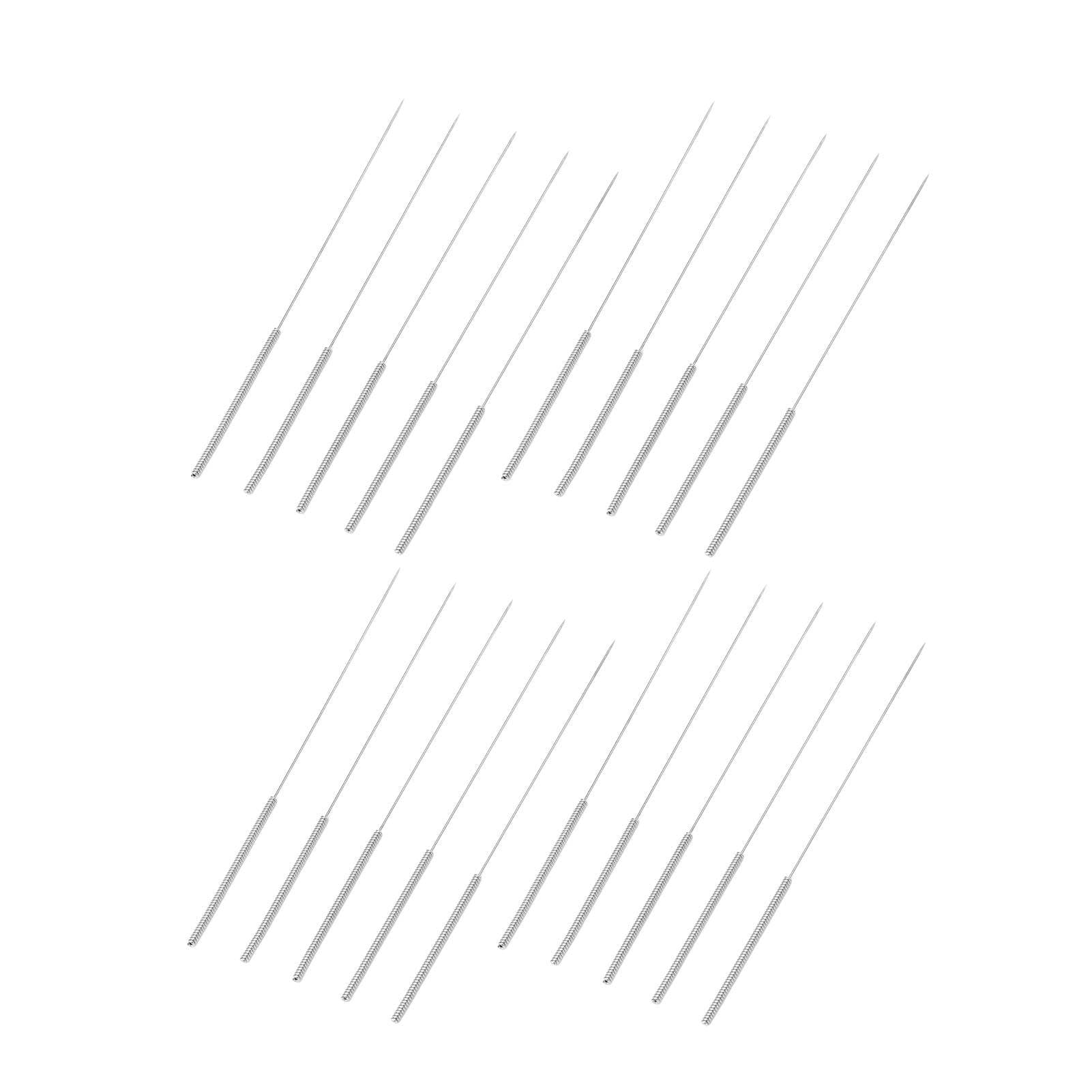 20Pcs 3D Printer Nozzle Cleaning Needles Kit 0.4mm Stainless Steel Extruder Accessories