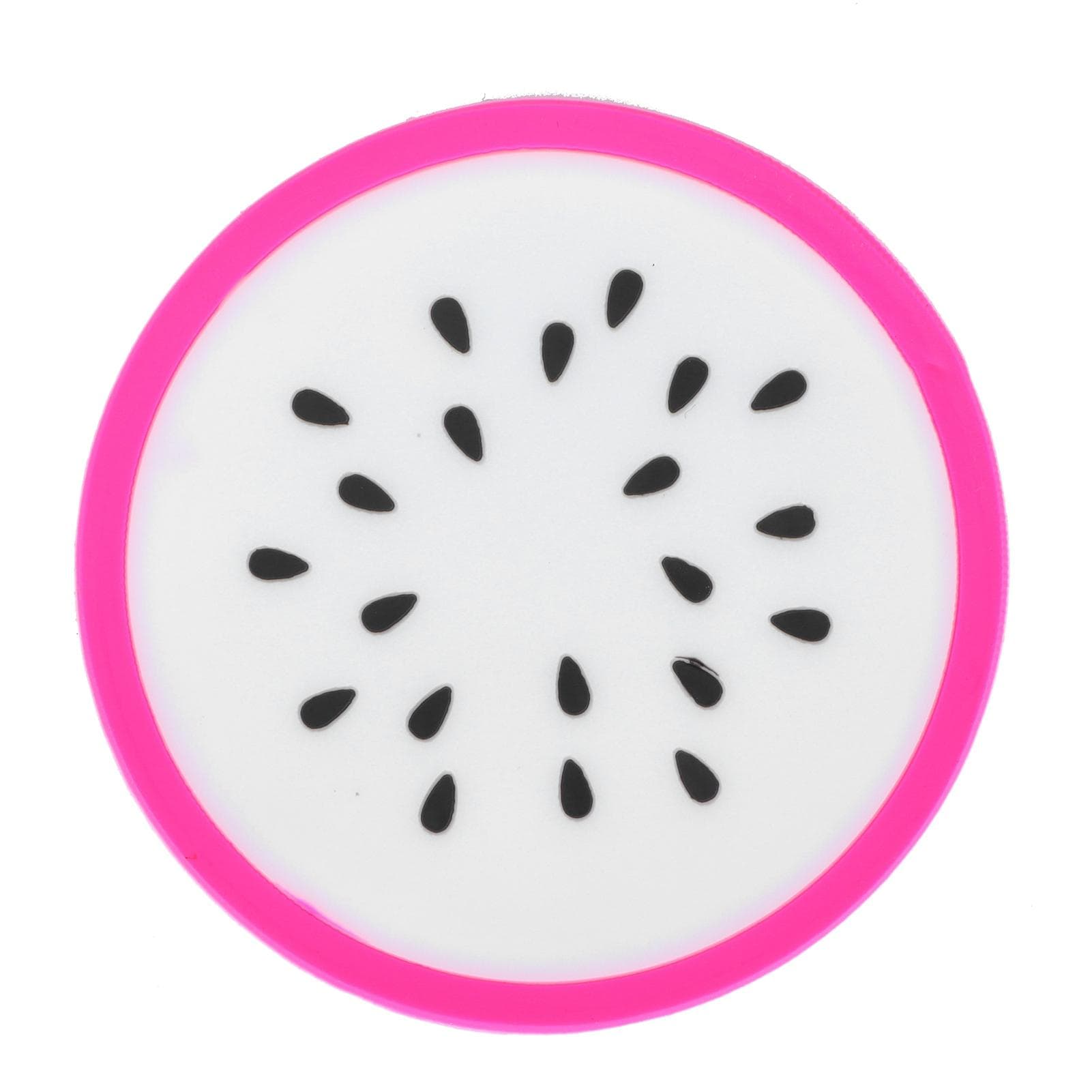 Fruit Shape Coaster Tableware Placemat Silicone Cup Drinks Holder Mat Kitchen AccessoriesDragon