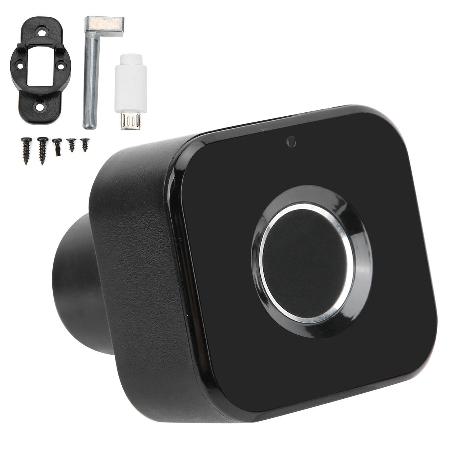 Intelligent Fingerprint Lock USB Charging Anti Theft Security Lock for Home Office Drawer File