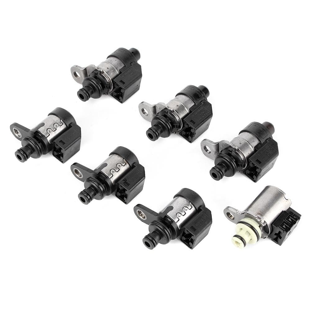 7PcsSet Transmission Solenoid Valve Fit for INFINITI CX35 2007On 5 SP RAWD 3.5L RE5R05A