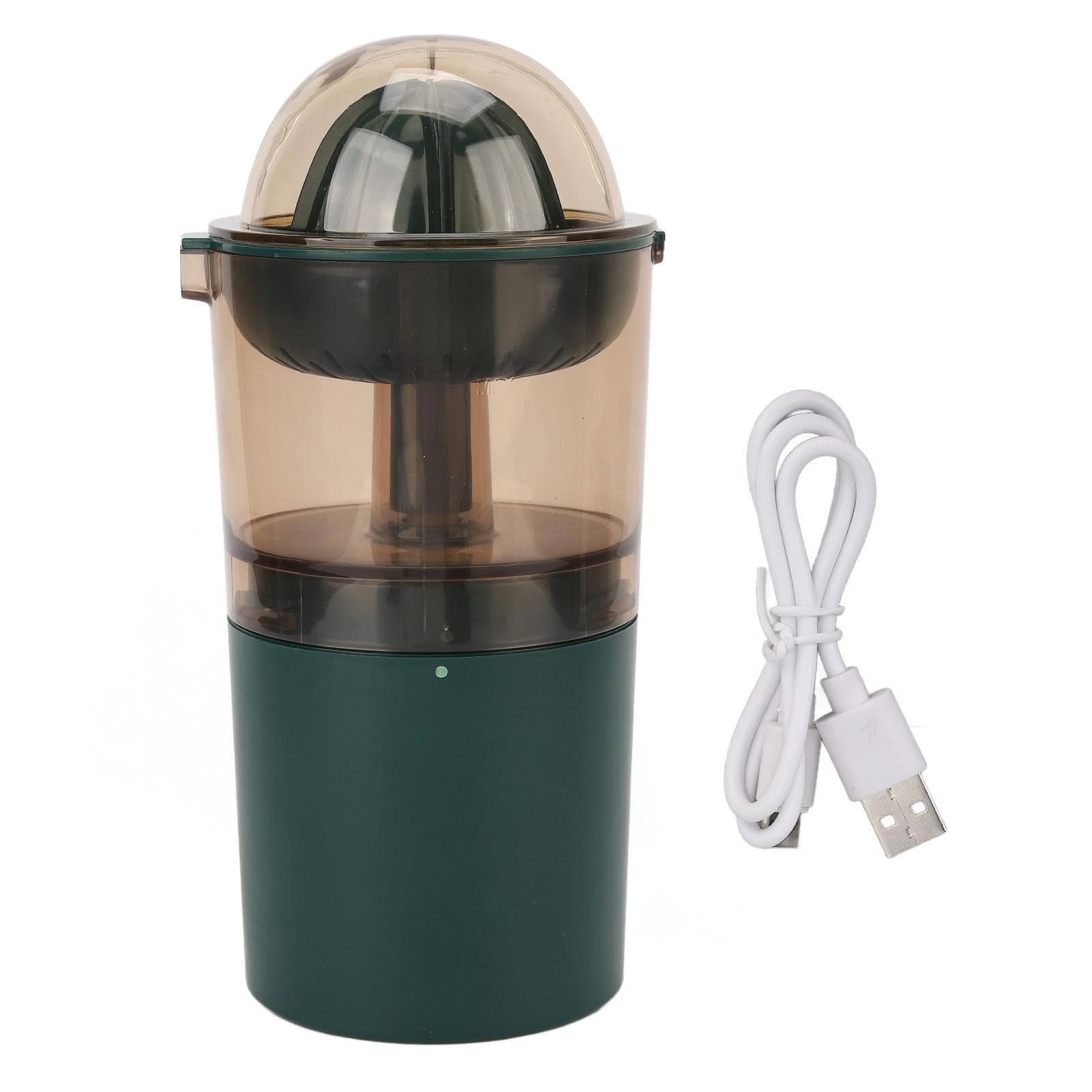Mini Juicer Green Household Press Juicing Machine Extra 30percent Juice for Citrus Lemon Lime DC3.7V L(for 6.5-9kg)