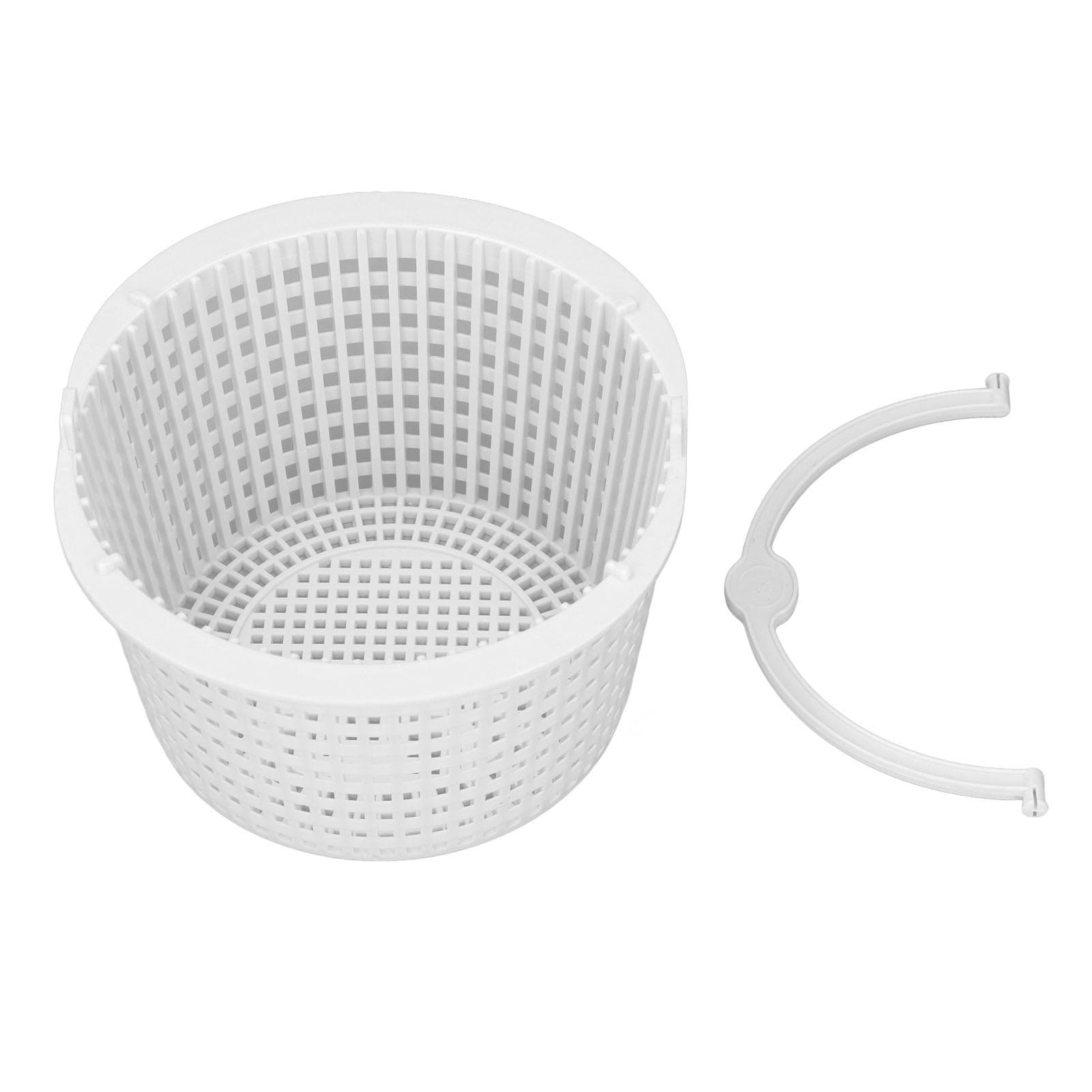 Skimmer Basket ABS SPX1091C Filter Basket with Handle for Swimming Pools Spas Hot Tubs