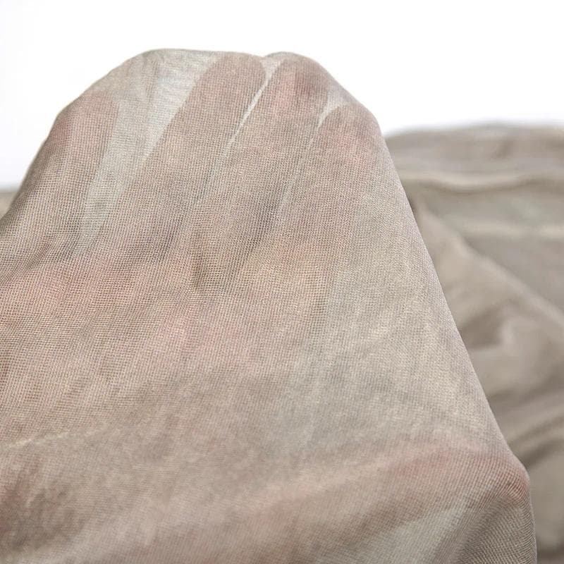 67x150cm Silver Fiber Mesh Fabric Non-toxic Conductive Radiation Proof Blocking EMF/RF Transparent Mosquito Net Fabric Curtain