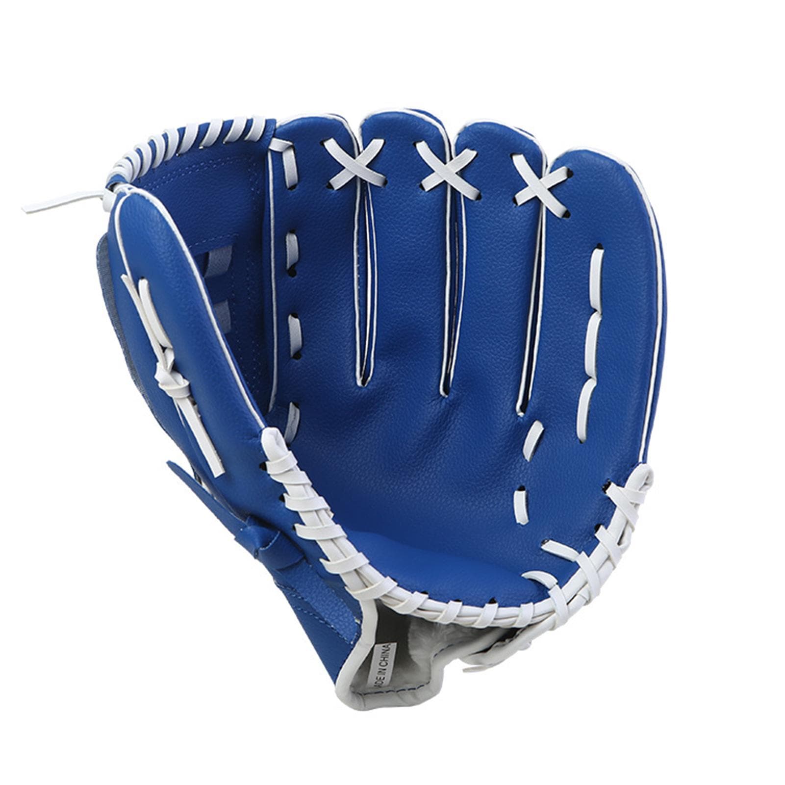 10.5/11.5/12.5 Inch Outdoor Sport Baseball Glove for Kids Youth Adults Left Hand Baseball Practice 12.5 inch blue