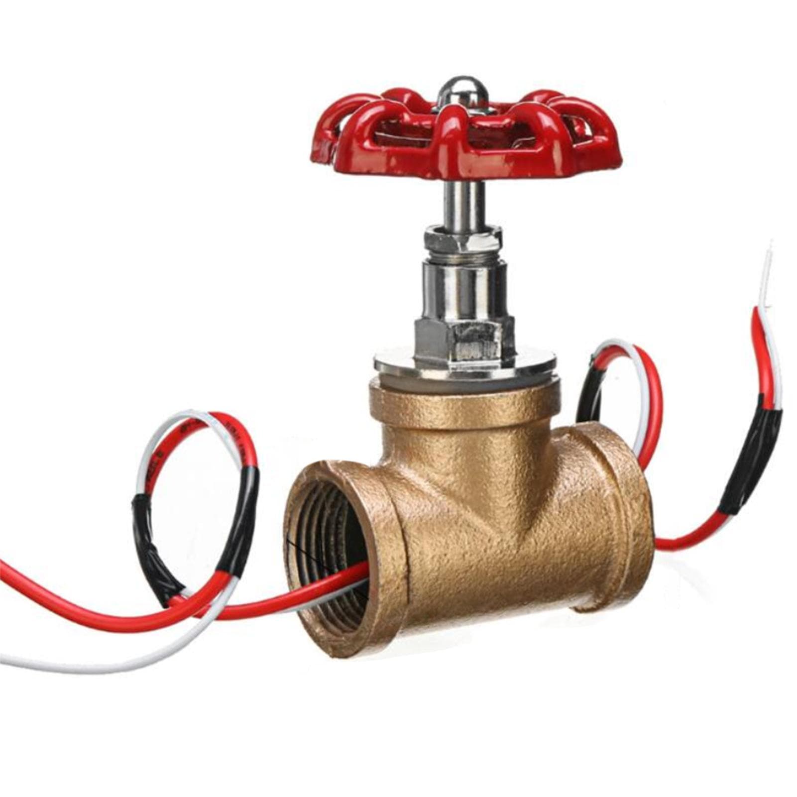 3/4 Inch Stop Valve Light Switch with Wire Vintage Steampunk Lamp Iron Valve Water Pipe Fixtures