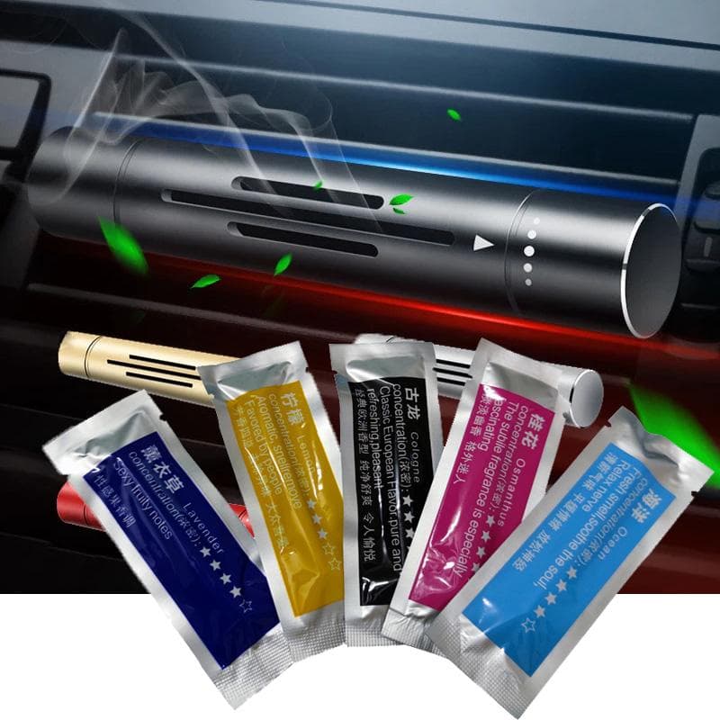 5pcs Car Air Freshener Smell in the Car Styling Vent Perfume Parfum Flavoring for Auto Interior Clip Accessories Custom Goods 5PCS