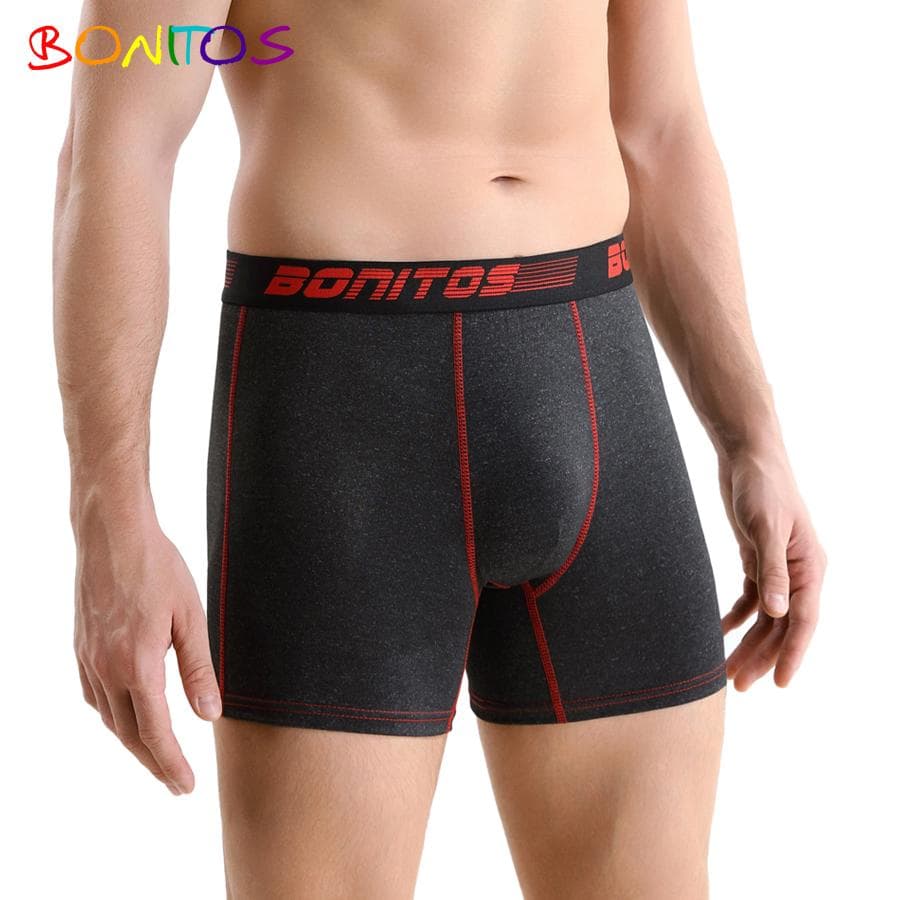 BONITOS Men's Underpants Comfortable Underwear For Man Boxer Shorts XXXL black