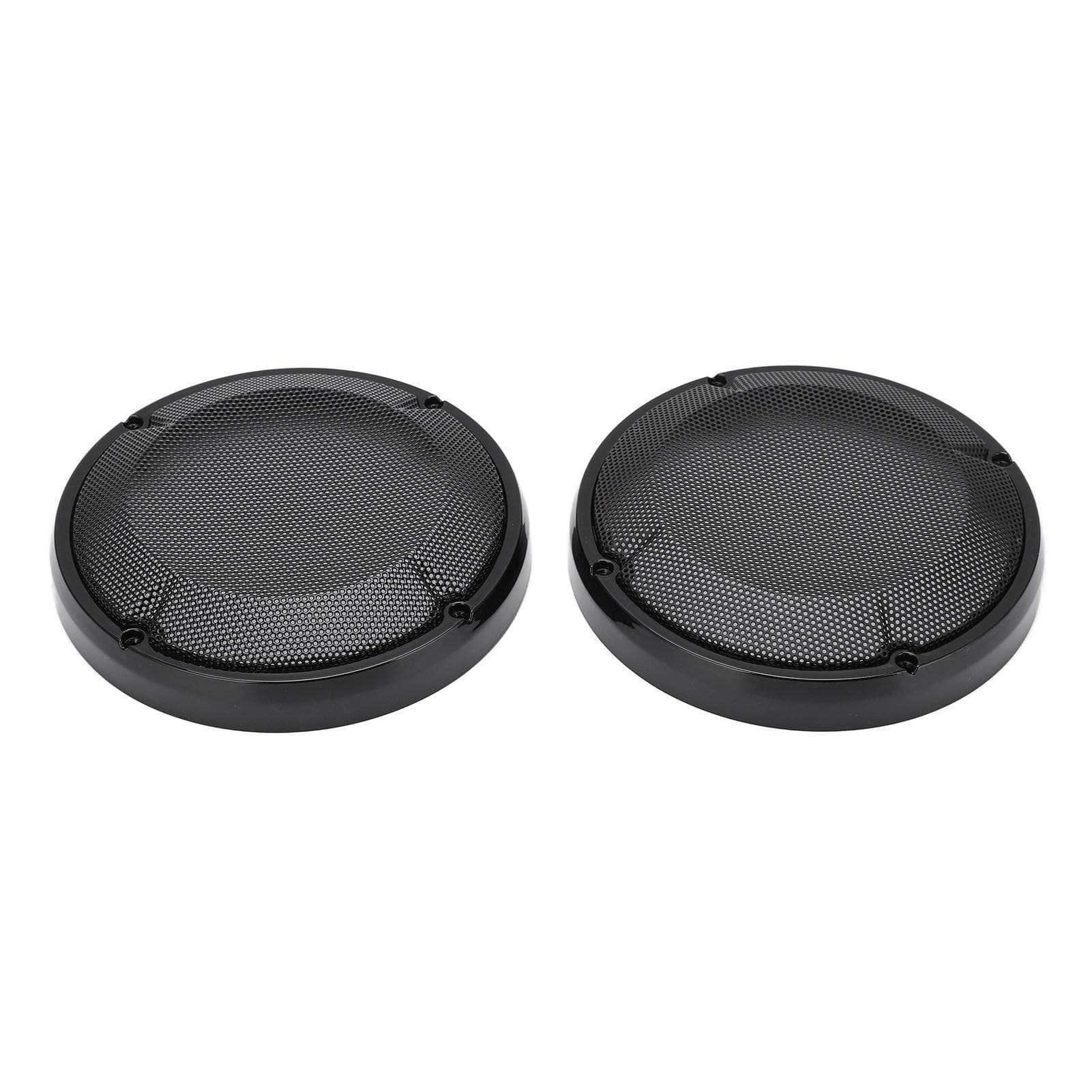 Motorcycle Speaker Mesh Cover Grille Saddlebag Lid Motors Audio Accessory Replacement for Touring black