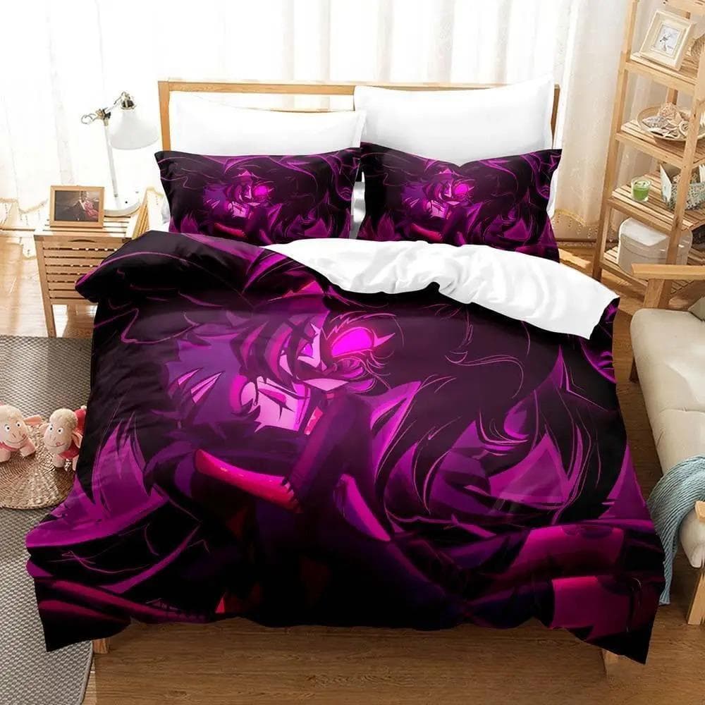 New Blitzo Boss Bedding Set Single Twin Full Queen King Size Bed Set Adult Kid Bedroom Duvet cover Sets Anime parure de lit Bed 70x133cm 2pcs