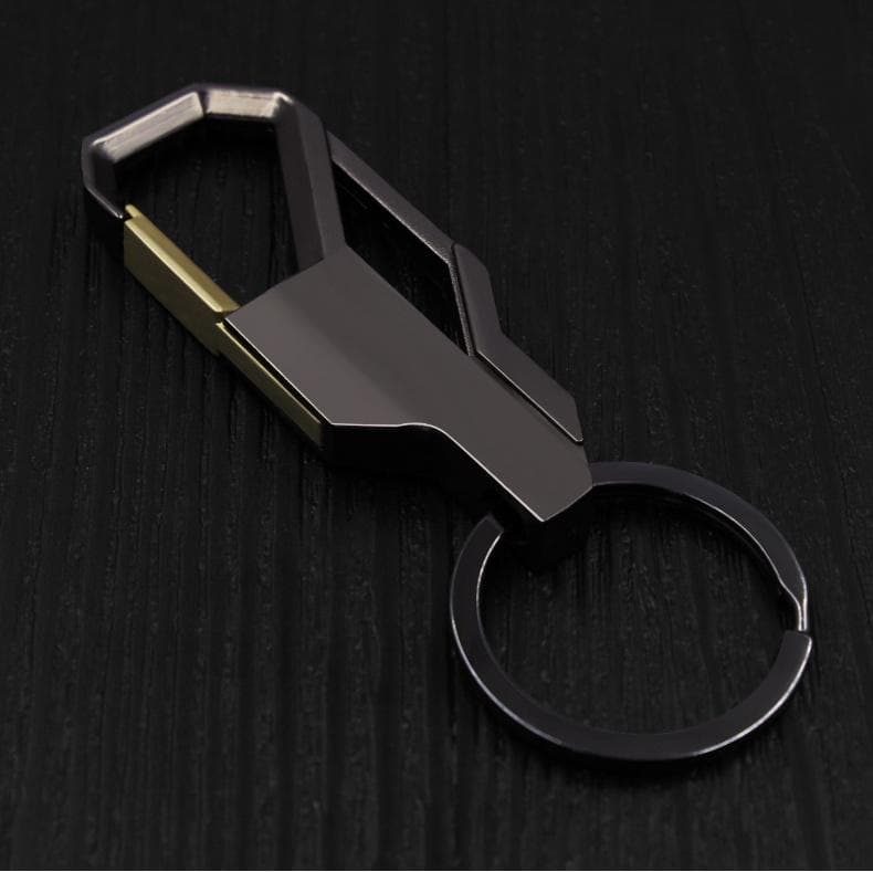 New 3D Cute Metal Ring Key Chain Keyfob Cool Car Lovely Keyrings Accessories black
