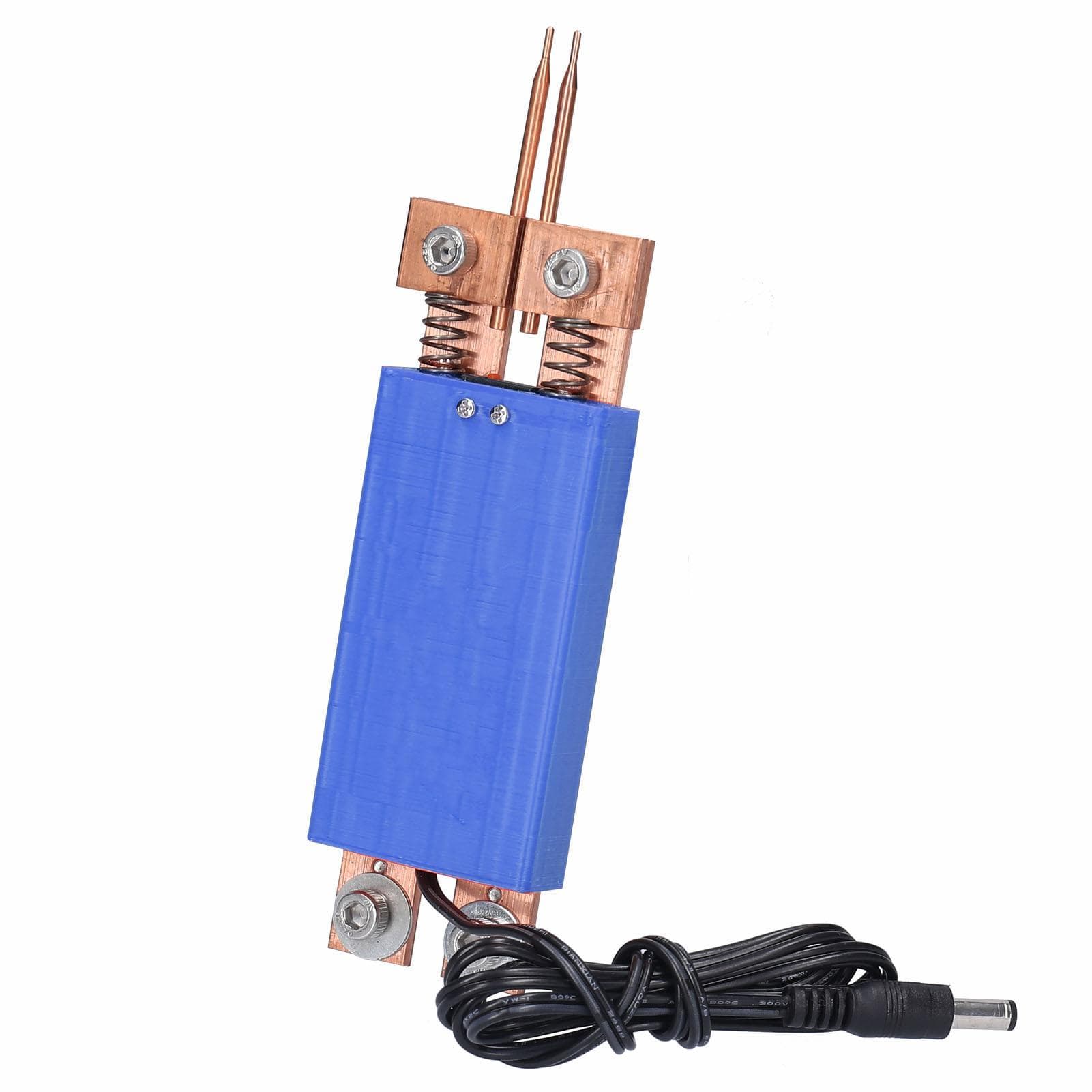 Integrated Type Spot Welding Pen Automatic Trigger Weld Machine Accessory for 18650 Battery blue