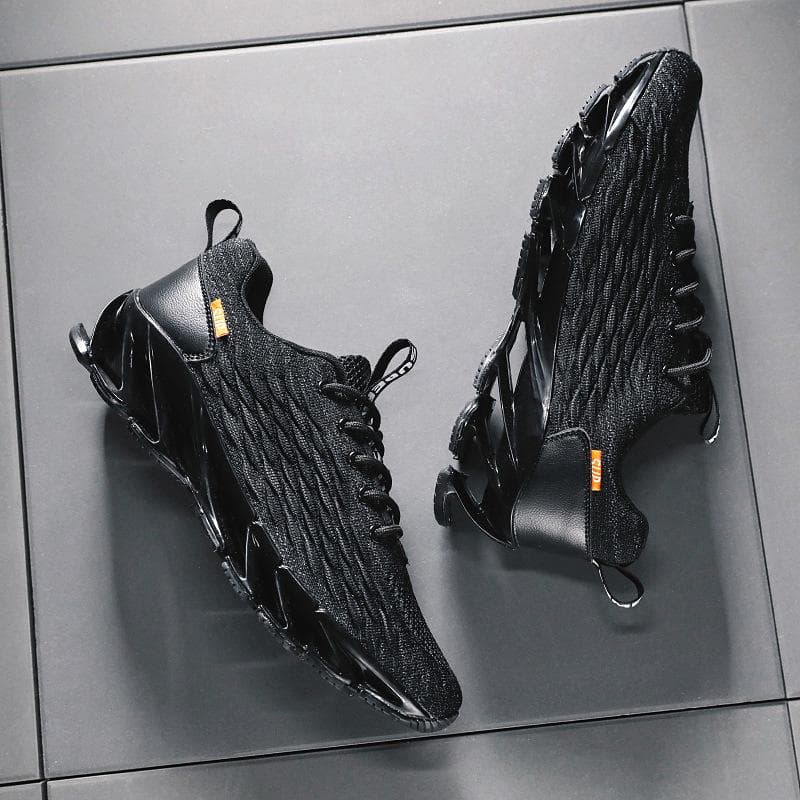 2024 Breathable Mesh Men's Running Shoes - Trendy, Large Size, Casual Sport, Spring & Autumn 37