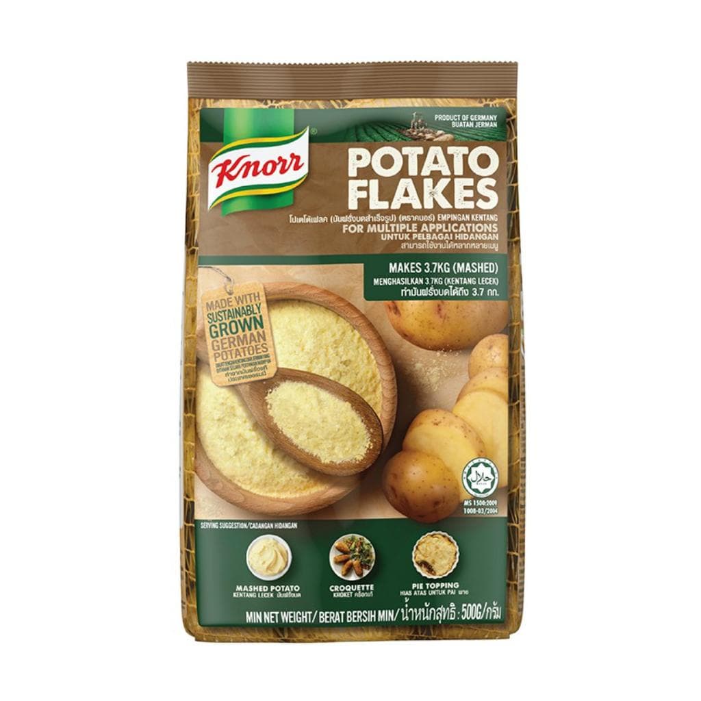 Knorr Potato Flakes, Makes 3.7 kg (Mashed), 500 g. x 1 / 3 pcs 500 g.