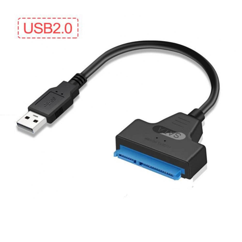 RYRA SATA To USB 3.0 / 2.0 Easy Drive Cable USB 3.0 To Sata III Hard Disk Adapter External 2.5 Inch HDD SSD Hard Drive Adapter HMM 20cm USB 2.0
