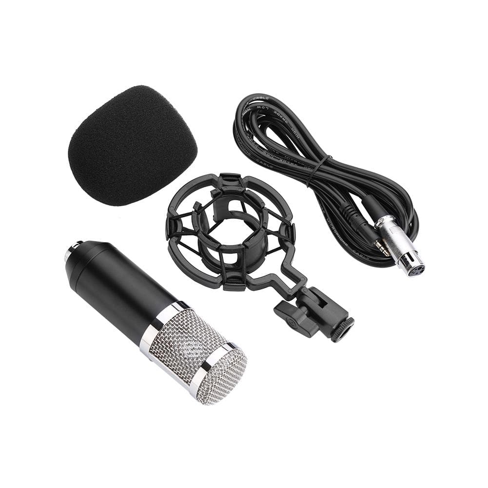 Professional o Condenser Microphone Set Studio Sound Recording Mic with Shock Mount